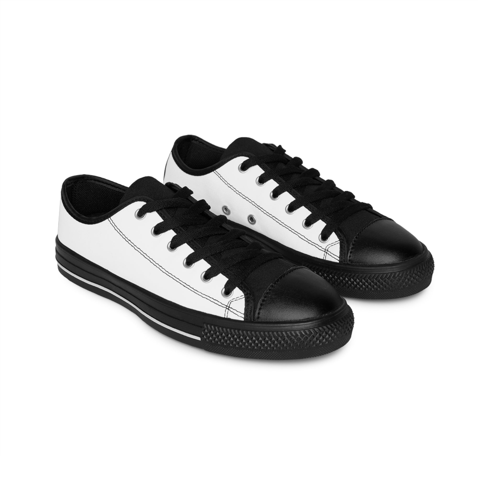 Women's Canvas Sneakers — Custom APK Logo Low-Top Shoes