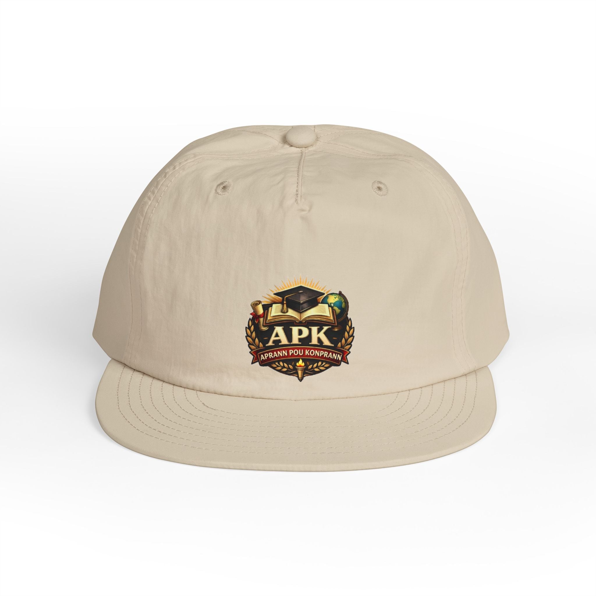 Surf Cap - APK Retro Crest Embroidered Snapback Hat