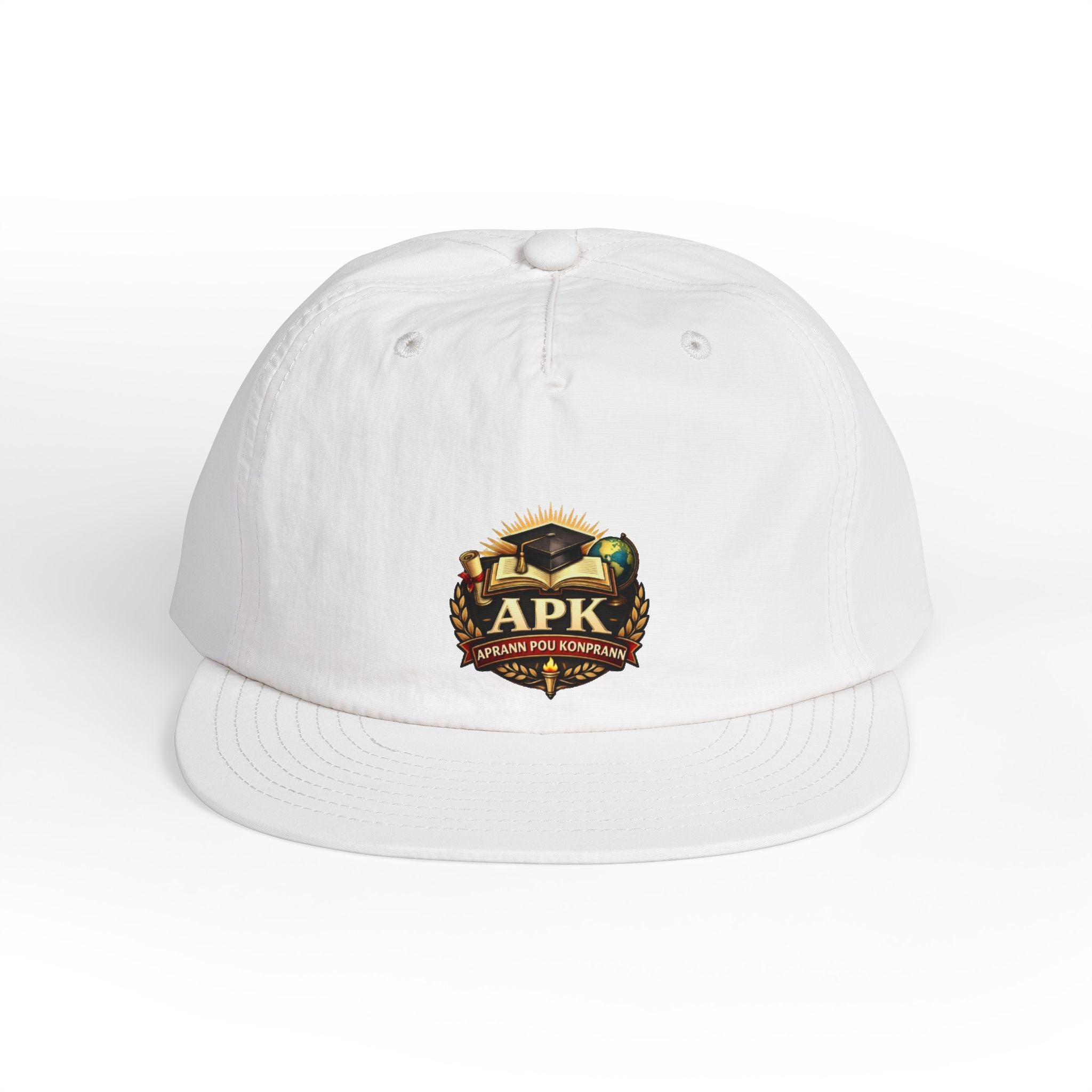Surf Cap - APK Retro Crest Embroidered Snapback Hat