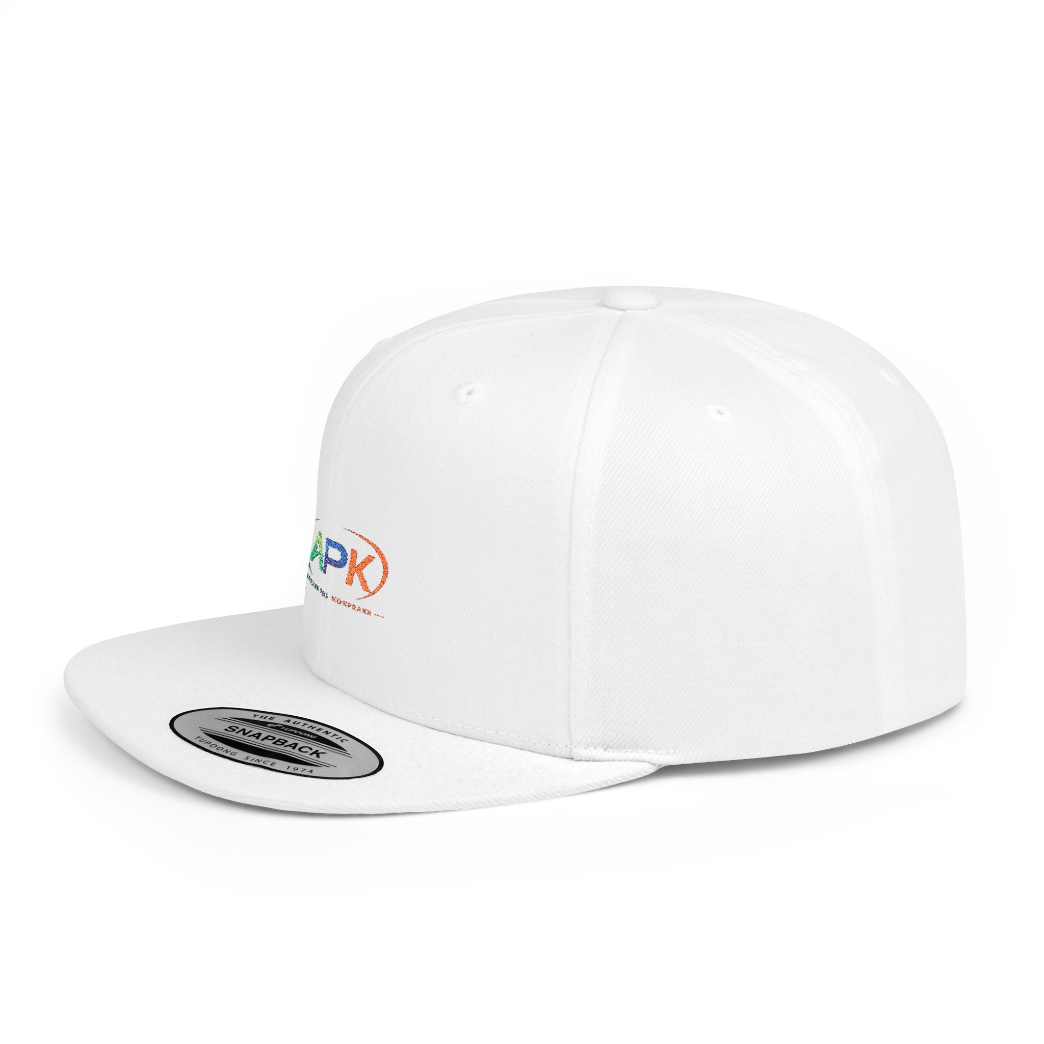 APK Gold Emblem Flat Bill Snapback Hat