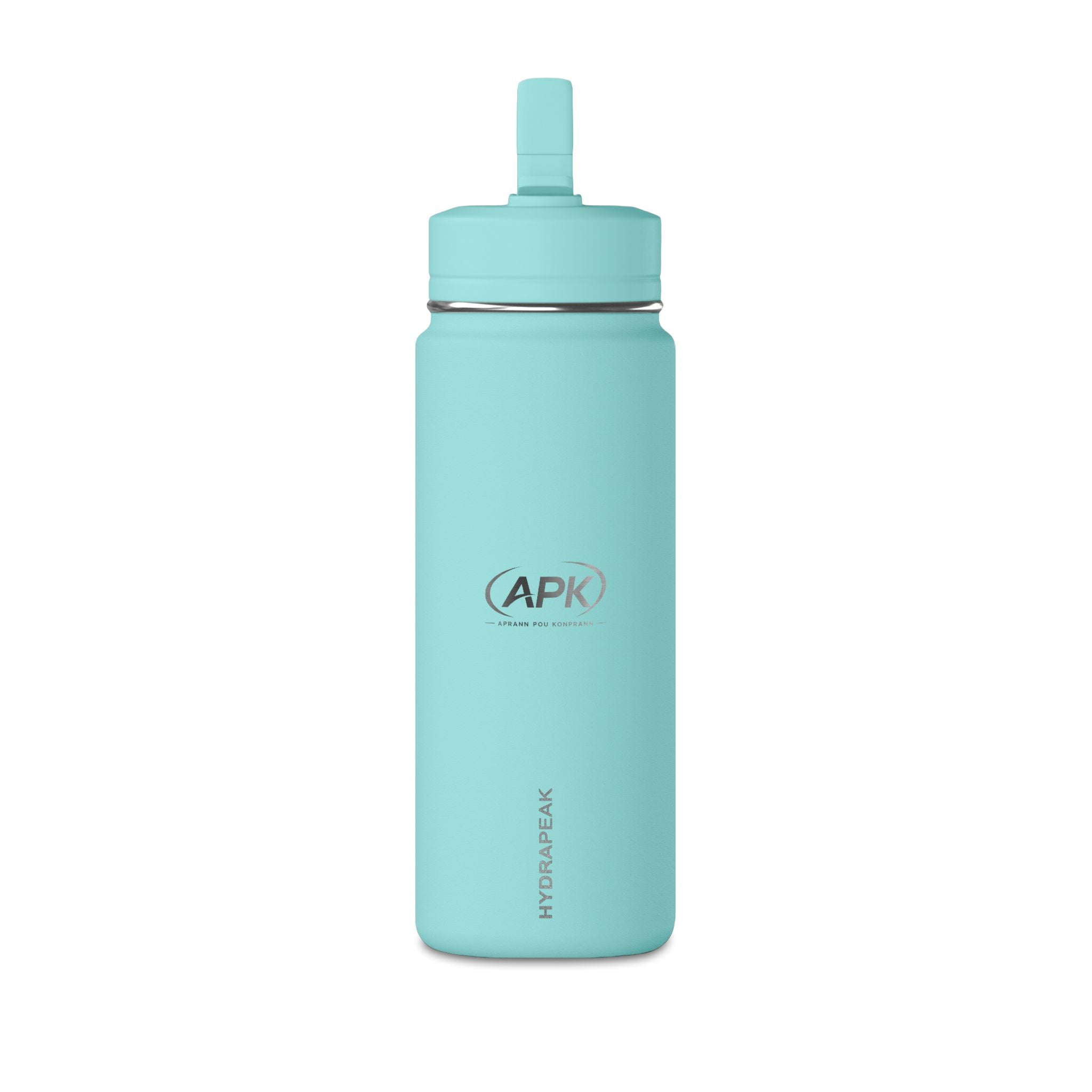 Mini 20oz Water Bottle with Straw – Lightweight Travel Hydration Bottle