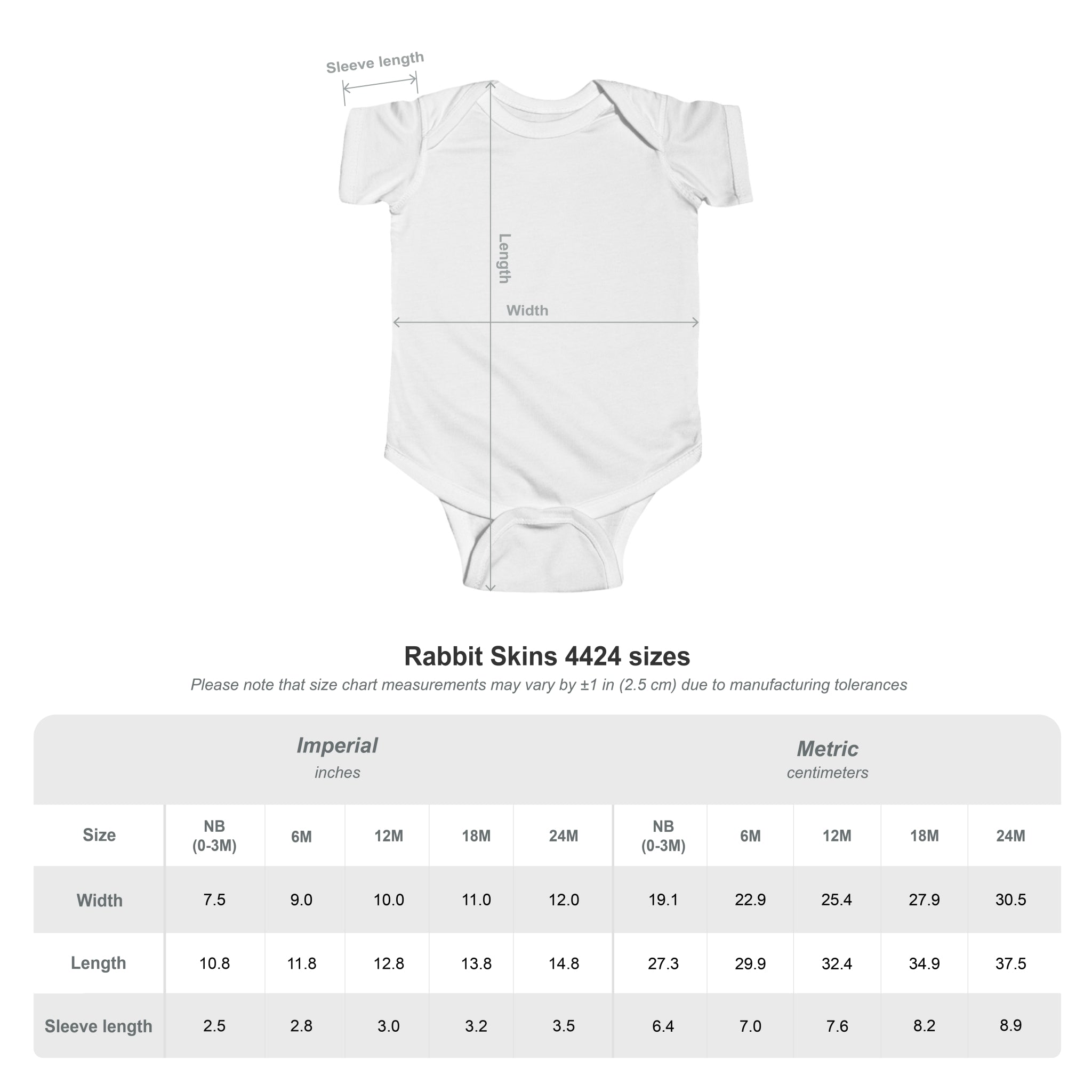 APK Logo Infant Bodysuit — Cute Baby Onesie with Colorful Emblem