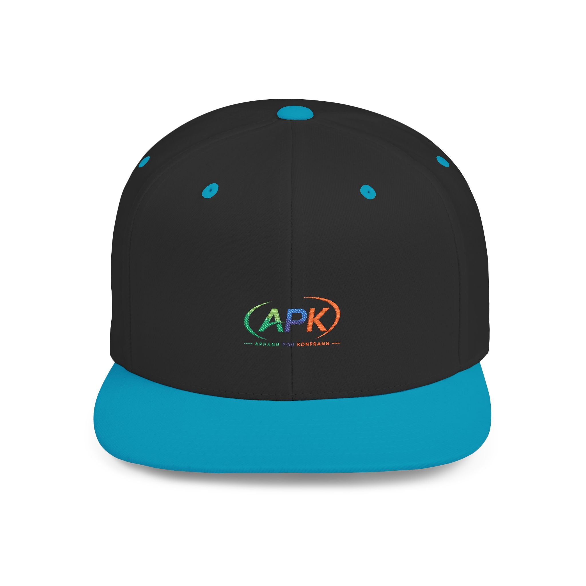 APK Gold Emblem Flat Bill Snapback Hat
