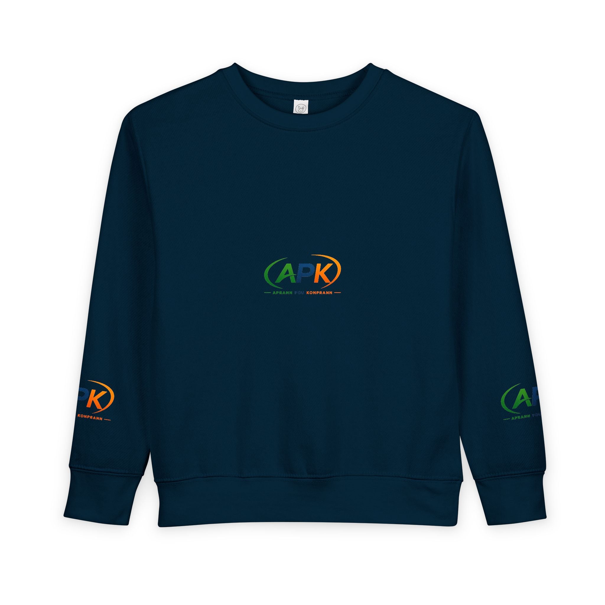 Toddler Sweatshirt — APK Logo Kids Crewneck Sweatshirt