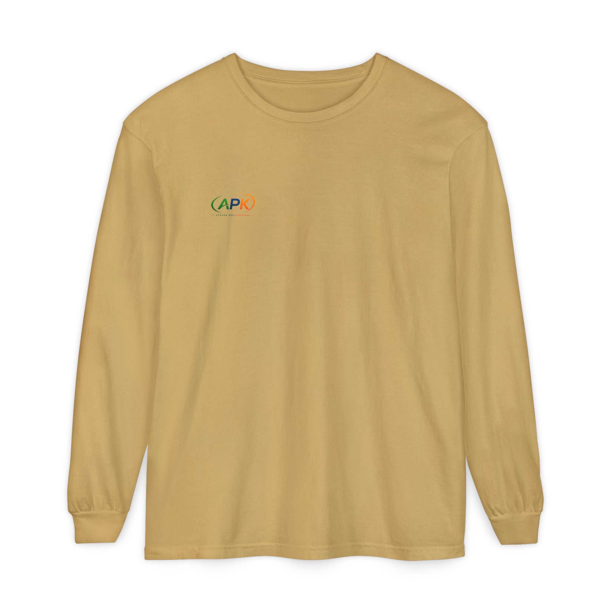 Unisex Garment-dyed Long Sleeve T-Shirt