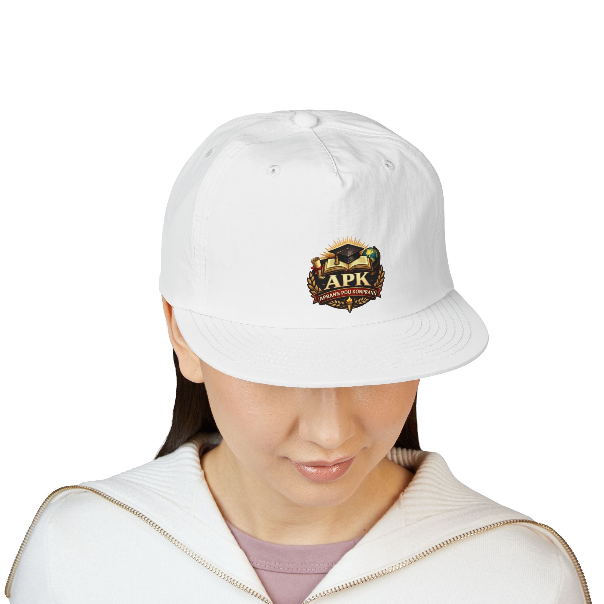 Surf Cap - APK Retro Crest Embroidered Snapback Hat