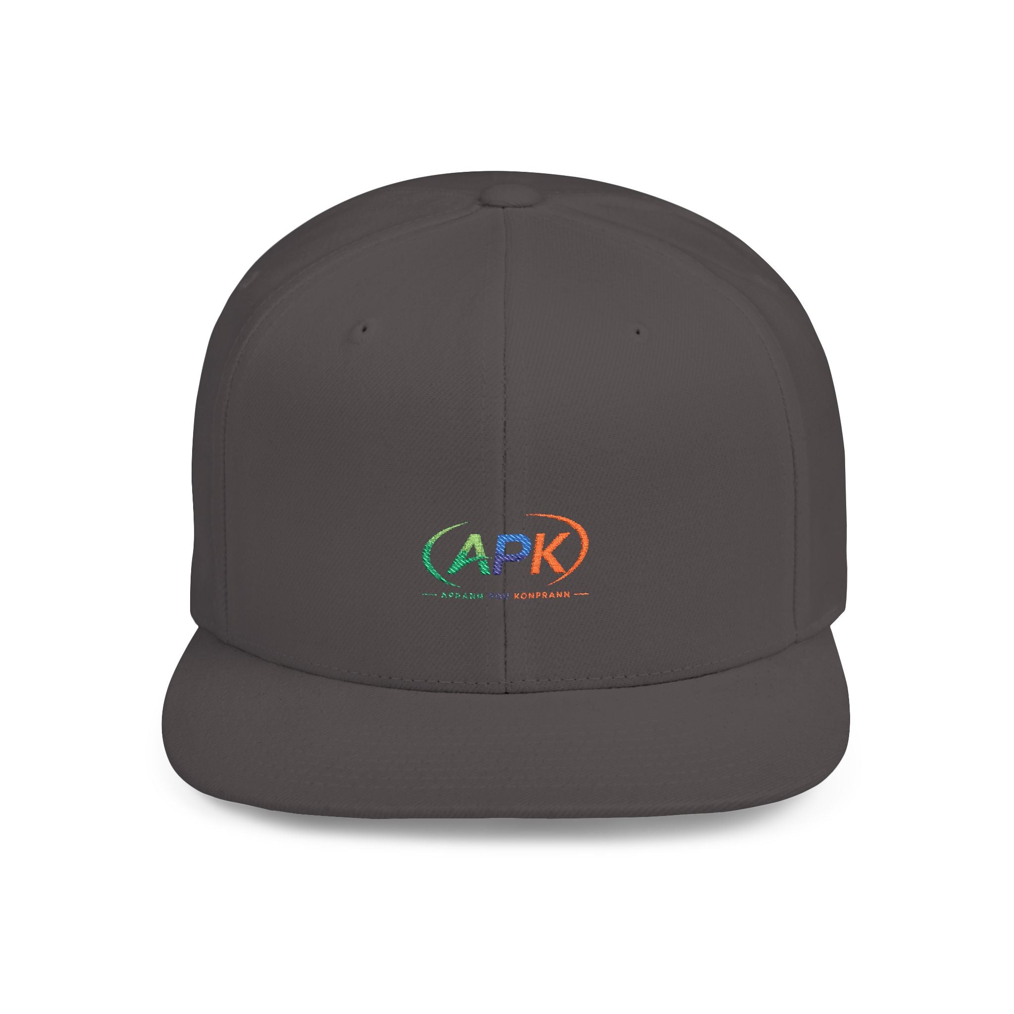 APK Gold Emblem Flat Bill Snapback Hat