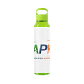APK Logo Sky Water Bottle - Clear Sports Water Bottle with Gaming Emblem