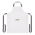Color-Accent Kitchen Apron — 5-Color Strap Customizable Apron