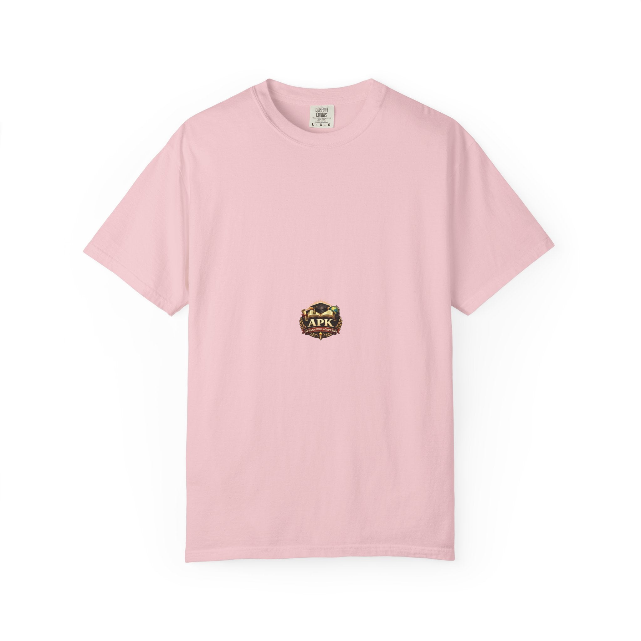 APK Vintage Crest T-Shirt — Small Retro Logo Tee