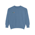 Minimalist 'CAPO' Logo Sweatshirt — Small Rainbow Embroidered Crewneck