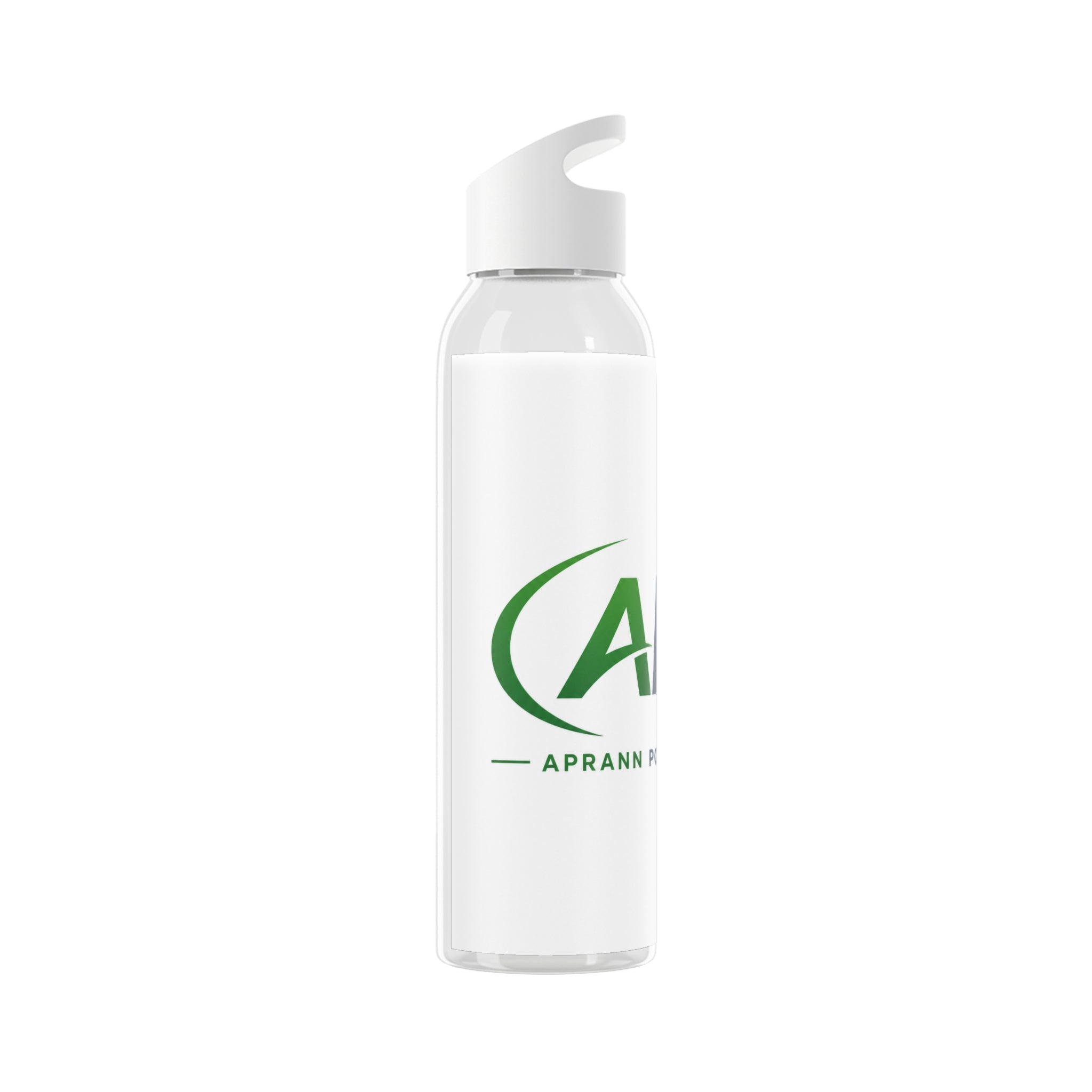 APK Logo Sky Water Bottle - Clear Sports Water Bottle with Gaming Emblem