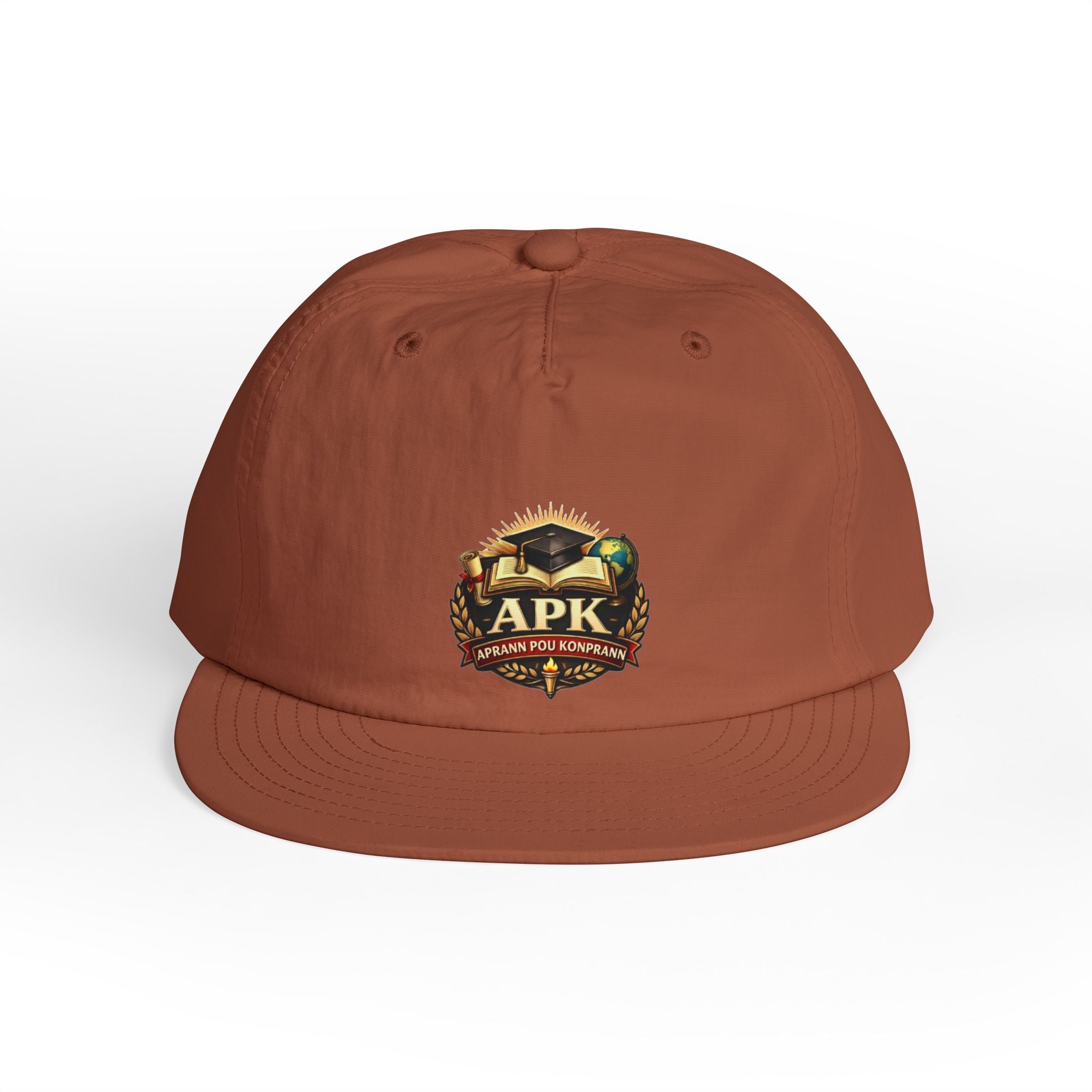 Surf Cap - APK Retro Crest Embroidered Snapback Hat