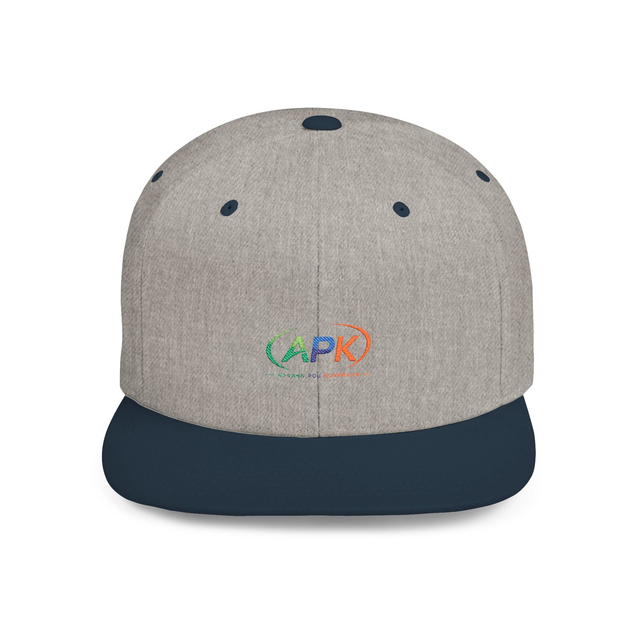 APK Gold Emblem Flat Bill Snapback Hat
