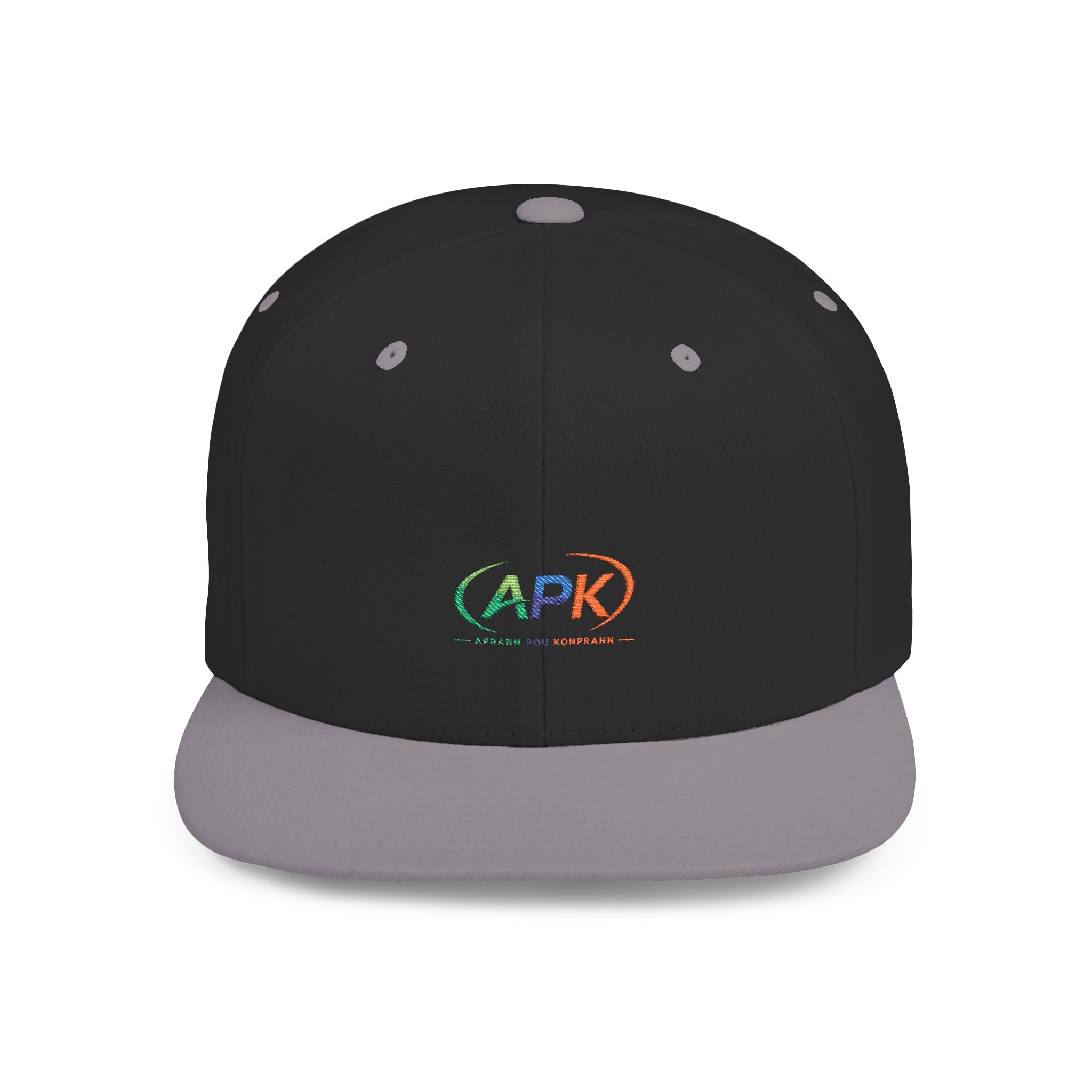 APK Gold Emblem Flat Bill Snapback Hat