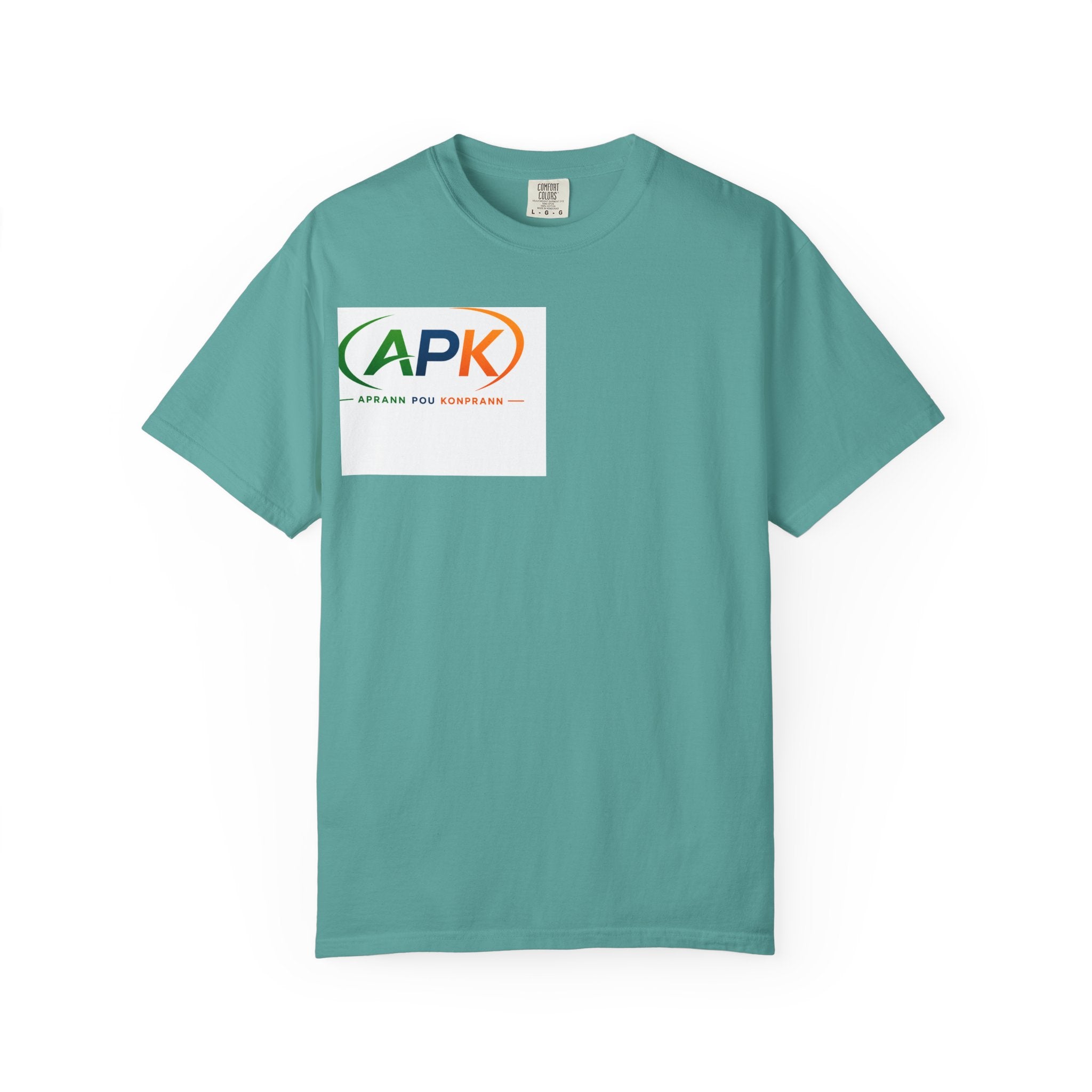 APK Vintage Crest T-Shirt — Small Retro Logo Tee