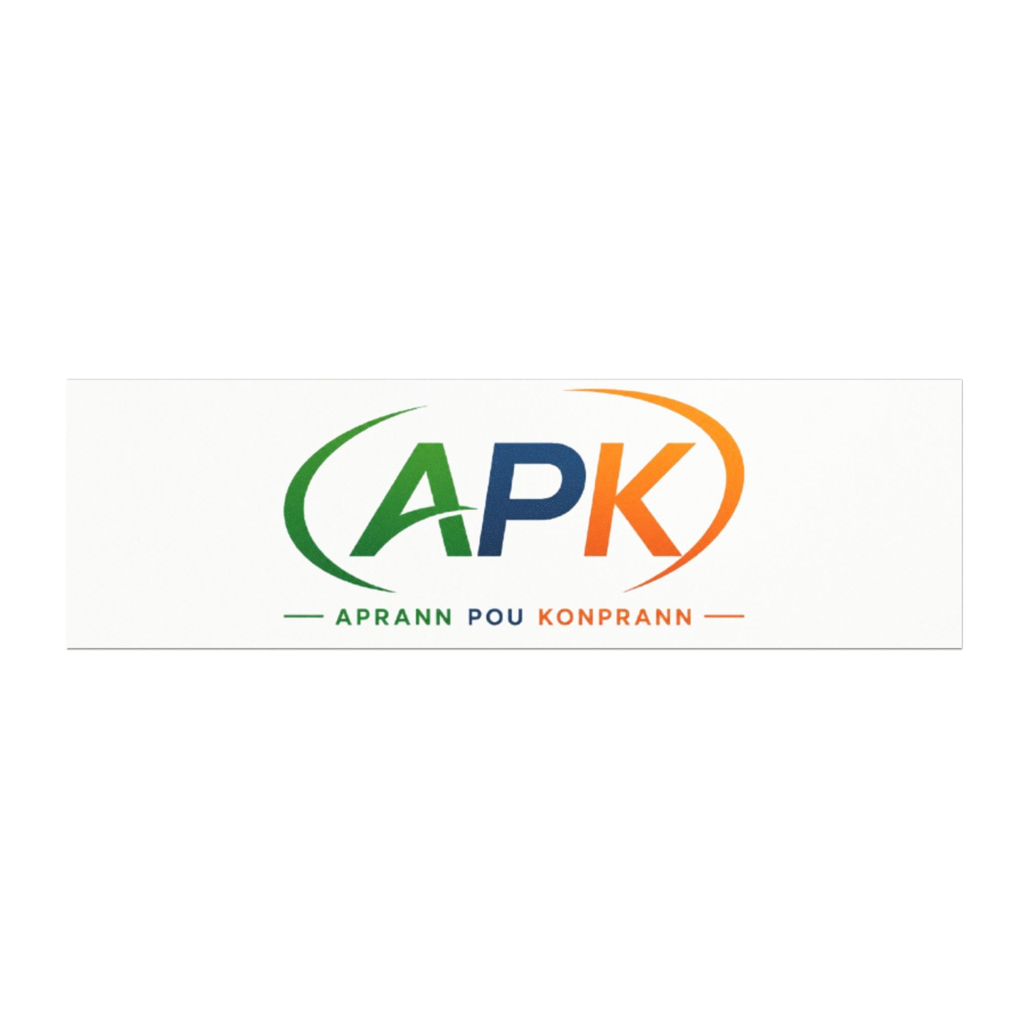 Car Magnet — APK Logo (Aprann Pou Konprann) Promotional Vehicle Magnet