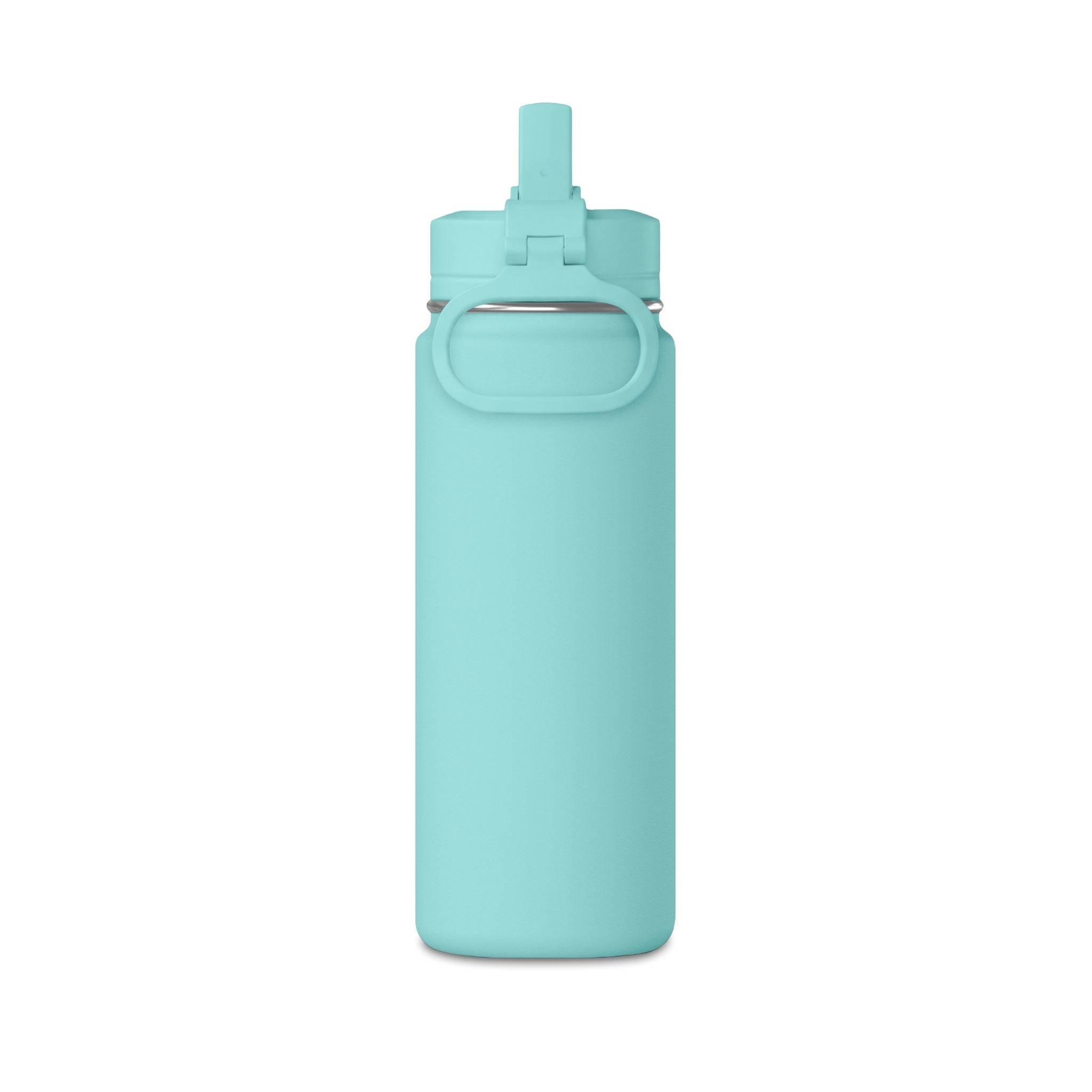 Mini 20oz Water Bottle with Straw – Lightweight Travel Hydration Bottle
