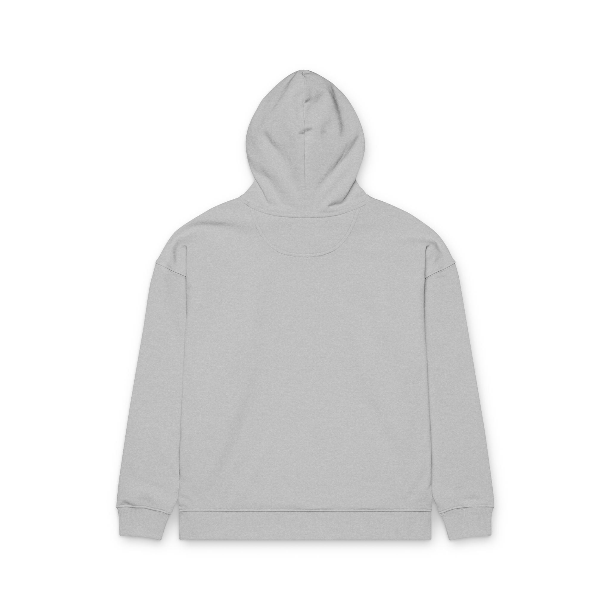 Minimalist 'AFK' Relaxed Organic Hoodie — Small Chest Logo, Eco Cotton