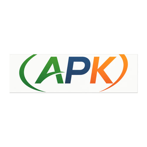 APK Logo Car Magnet — "Aprann Pou Konprann" Promotional Auto Magnet