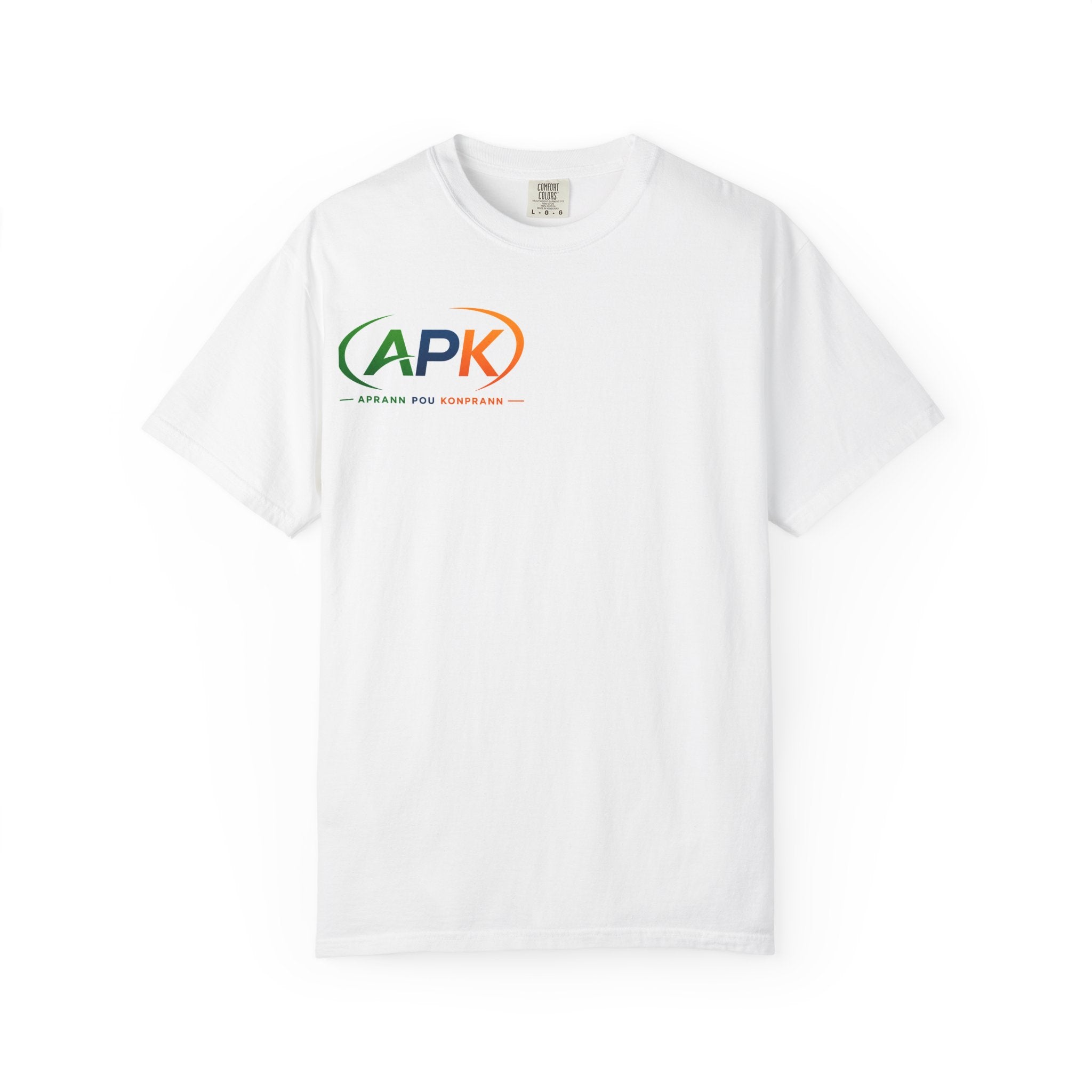 APK Vintage Crest T-Shirt — Small Retro Logo Tee