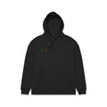 Minimalist 'AFK' Relaxed Organic Hoodie — Small Chest Logo, Eco Cotton