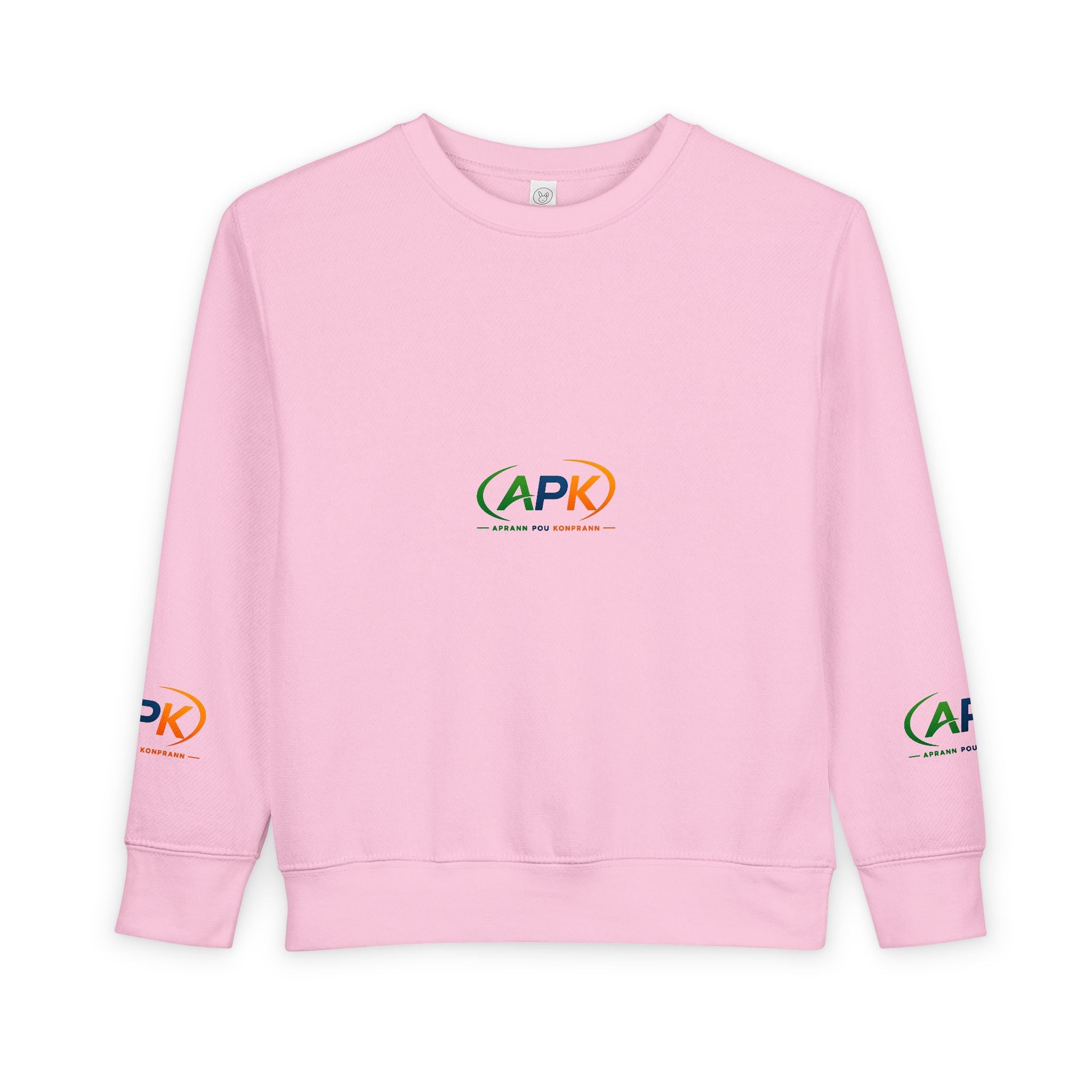 Toddler Sweatshirt — APK Logo Kids Crewneck Sweatshirt