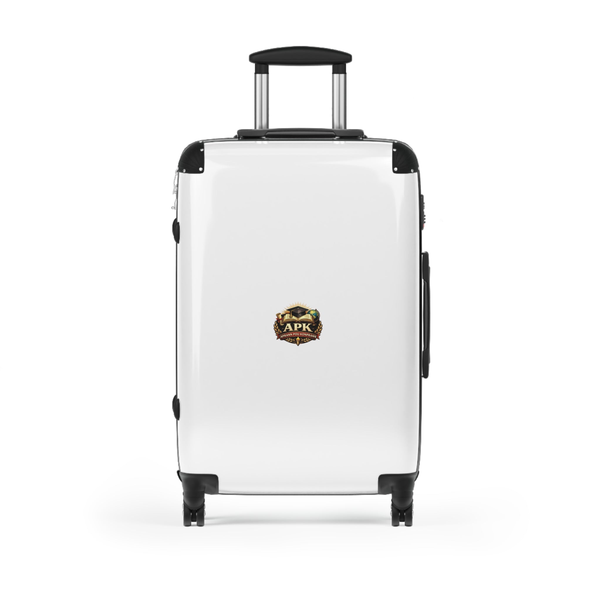 Carry-On Suitcase with Rustic Badge Logo