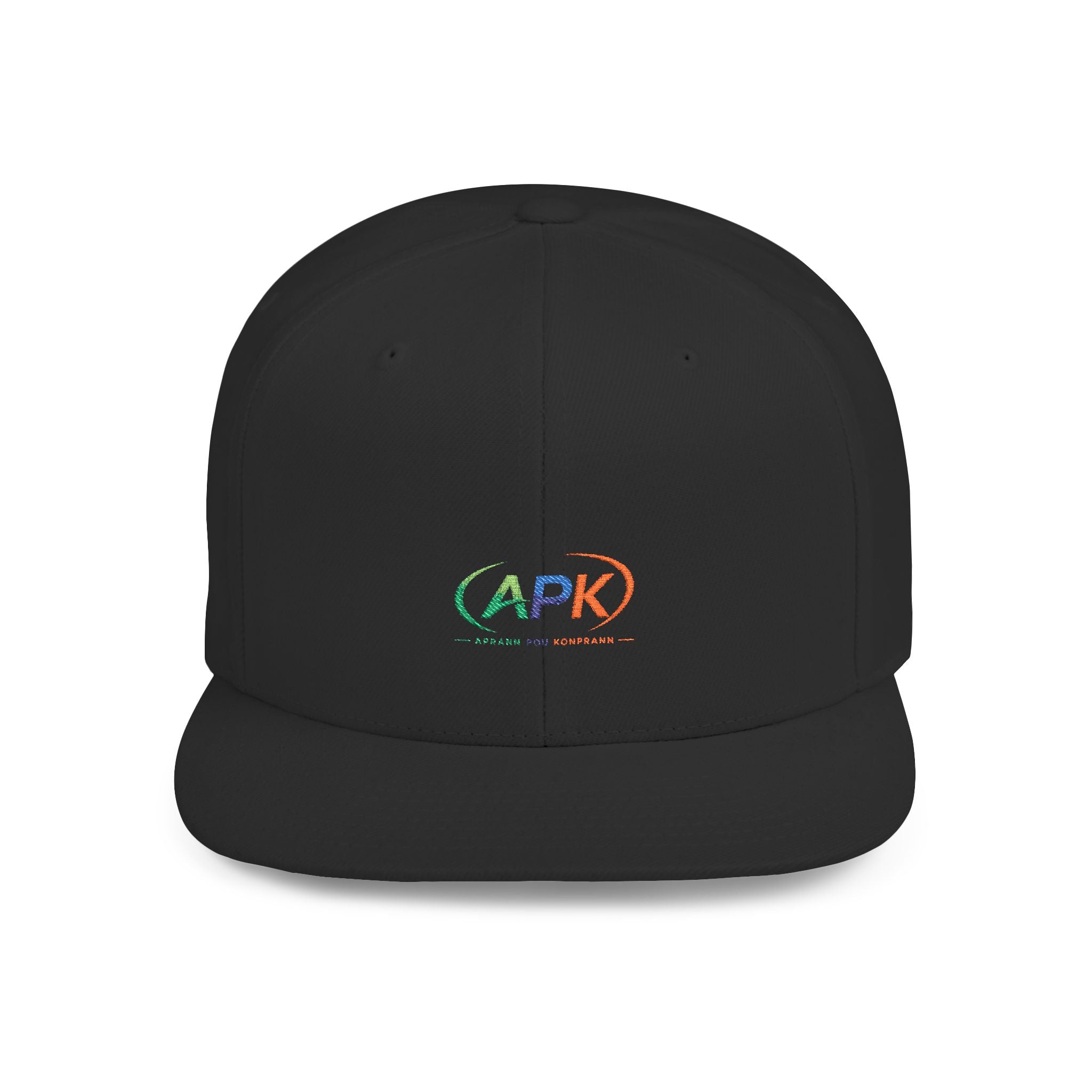 APK Gold Emblem Flat Bill Snapback Hat