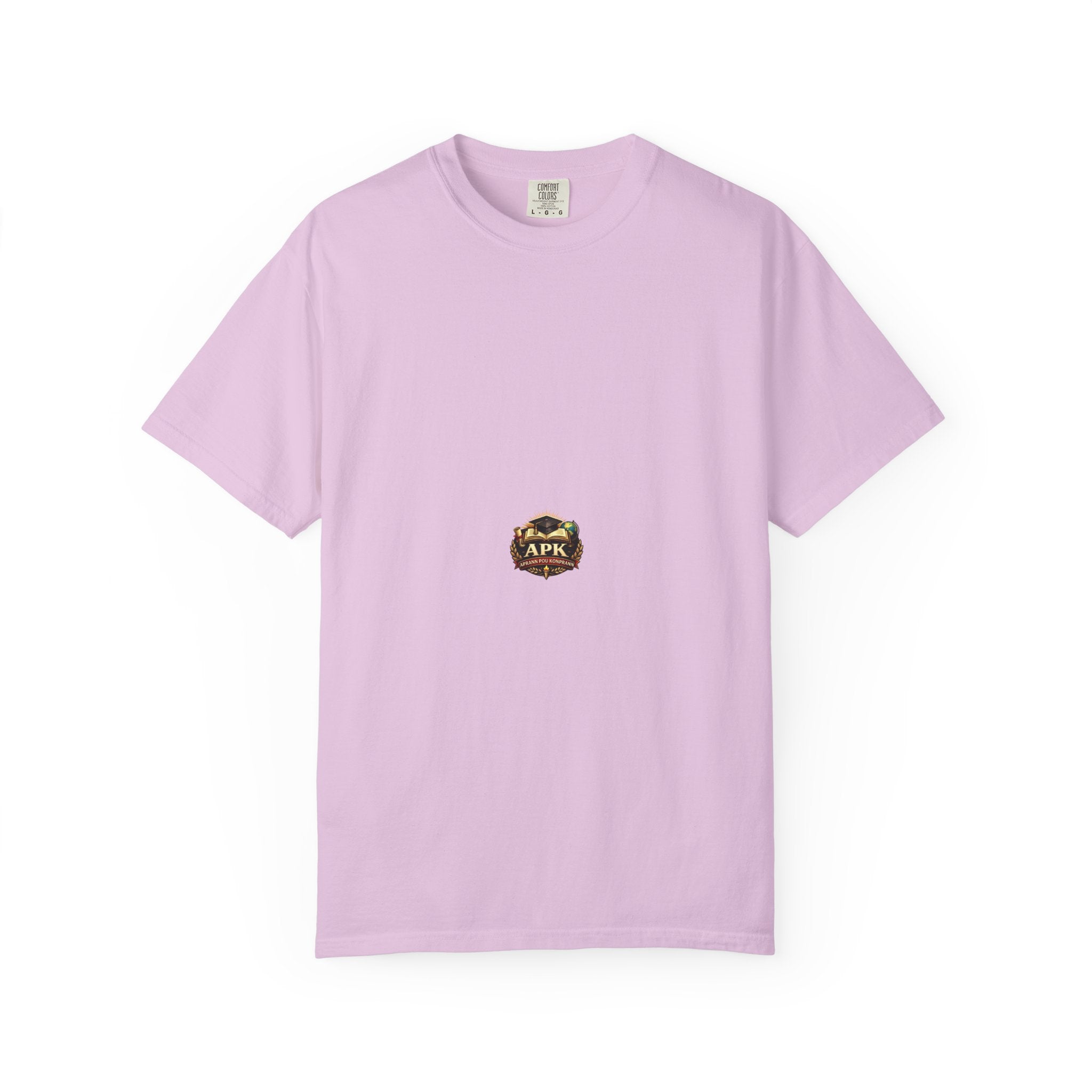 APK Vintage Crest T-Shirt — Small Retro Logo Tee