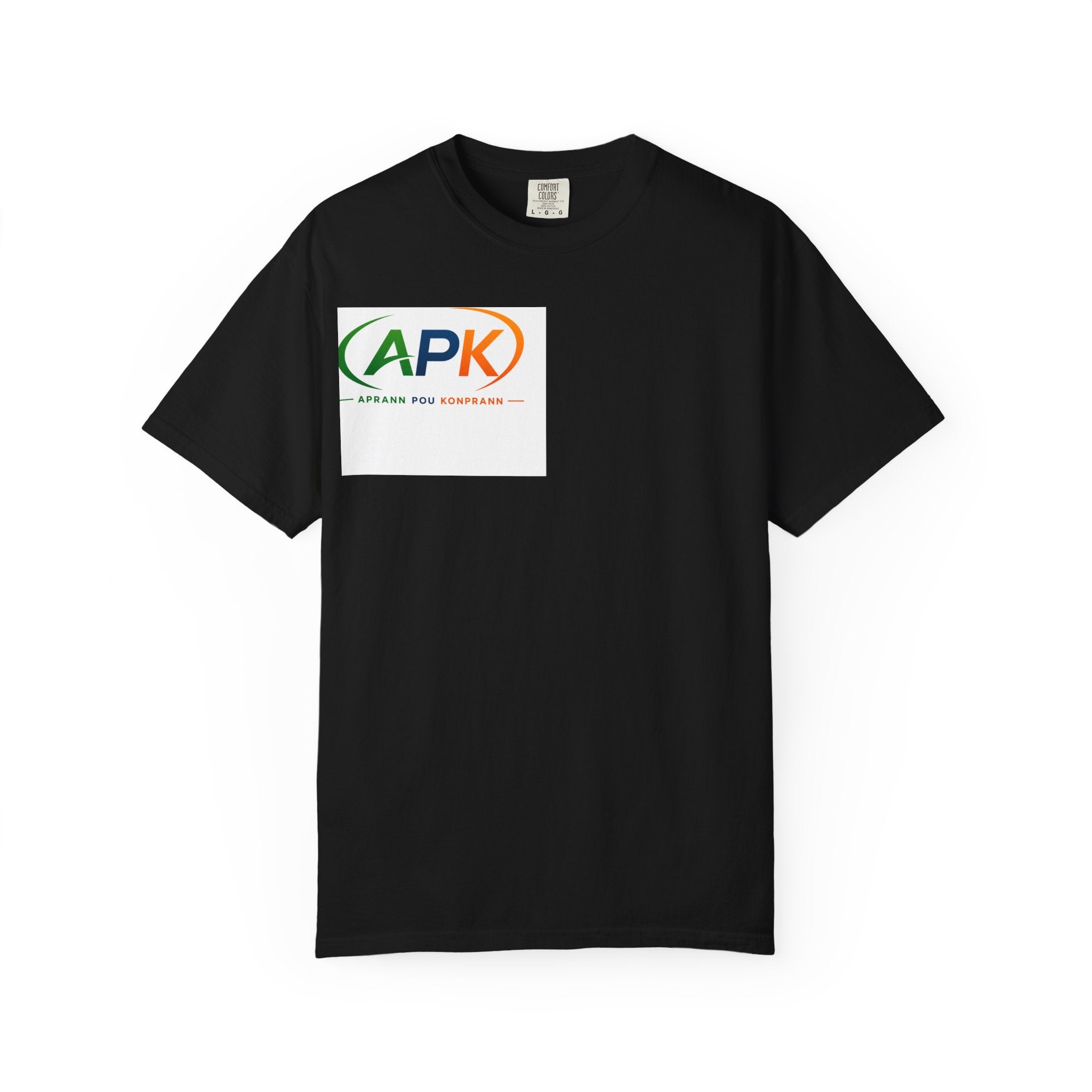 APK Vintage Crest T-Shirt — Small Retro Logo Tee