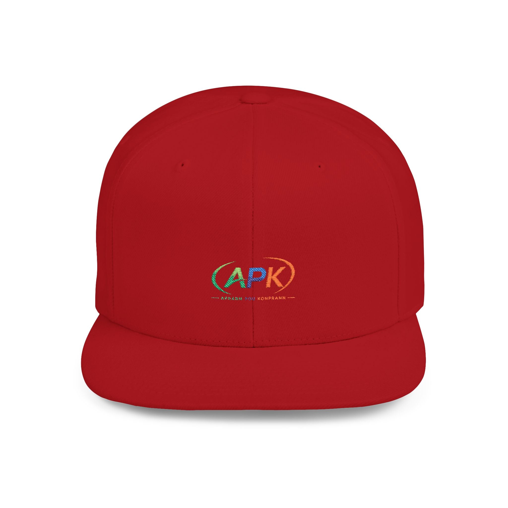 APK Gold Emblem Flat Bill Snapback Hat