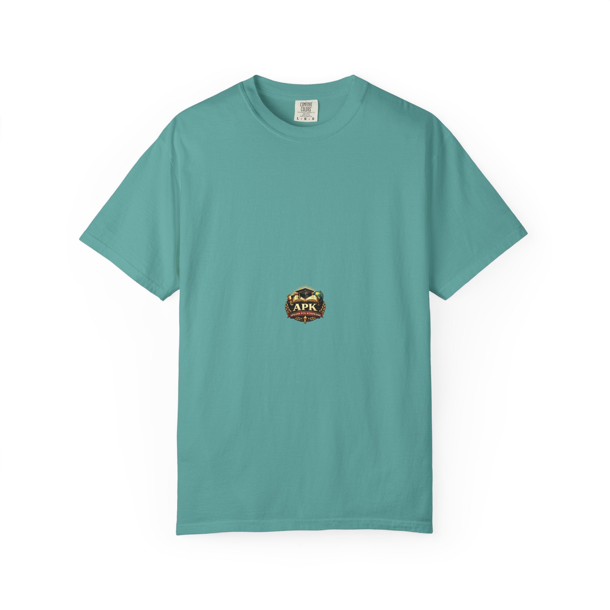 APK Vintage Crest T-Shirt — Small Retro Logo Tee