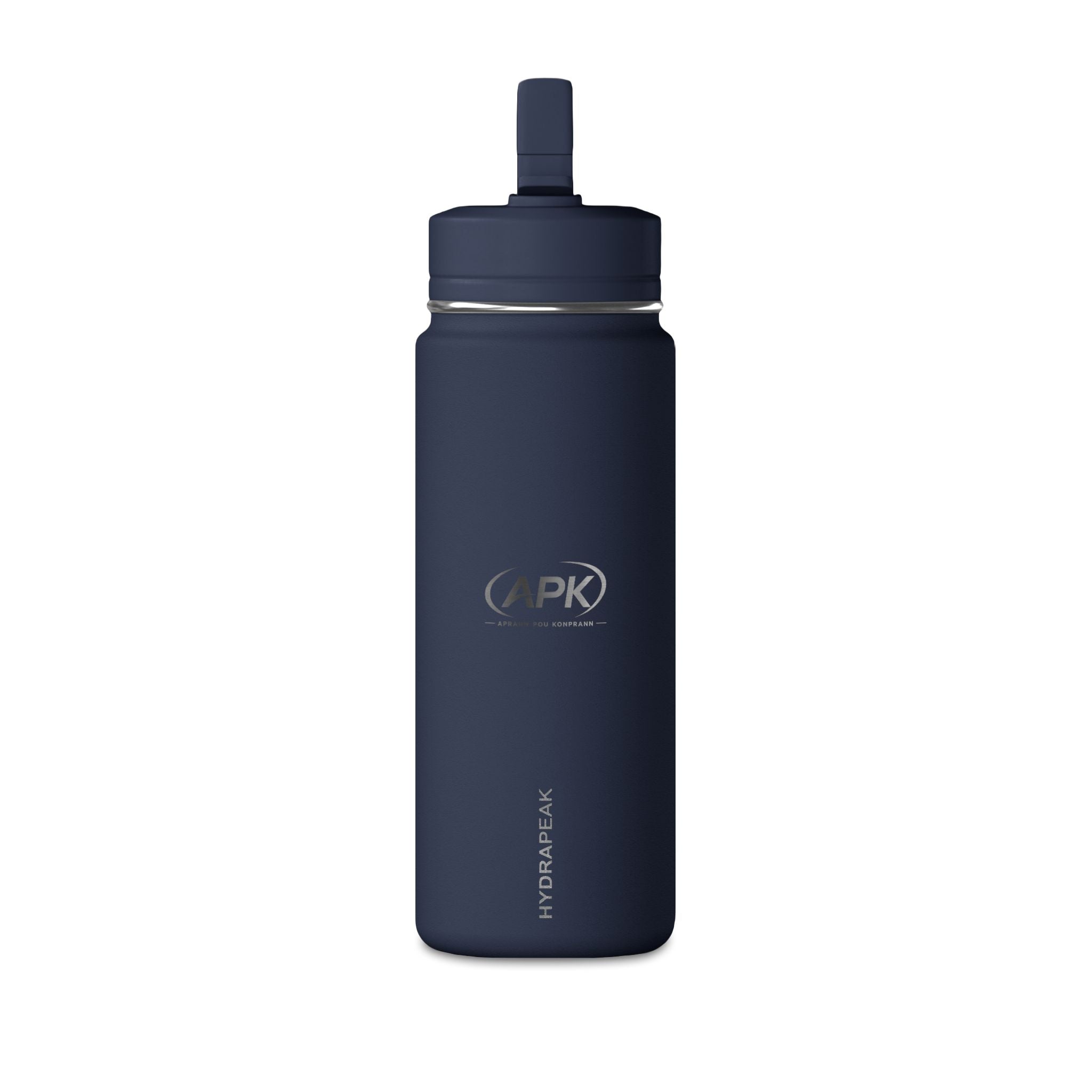 Mini 20oz Water Bottle with Straw – Lightweight Travel Hydration Bottle