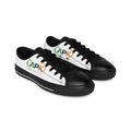 APK Logo Women's Canvas Sneakers - Casual Branded Low-Top Shoes