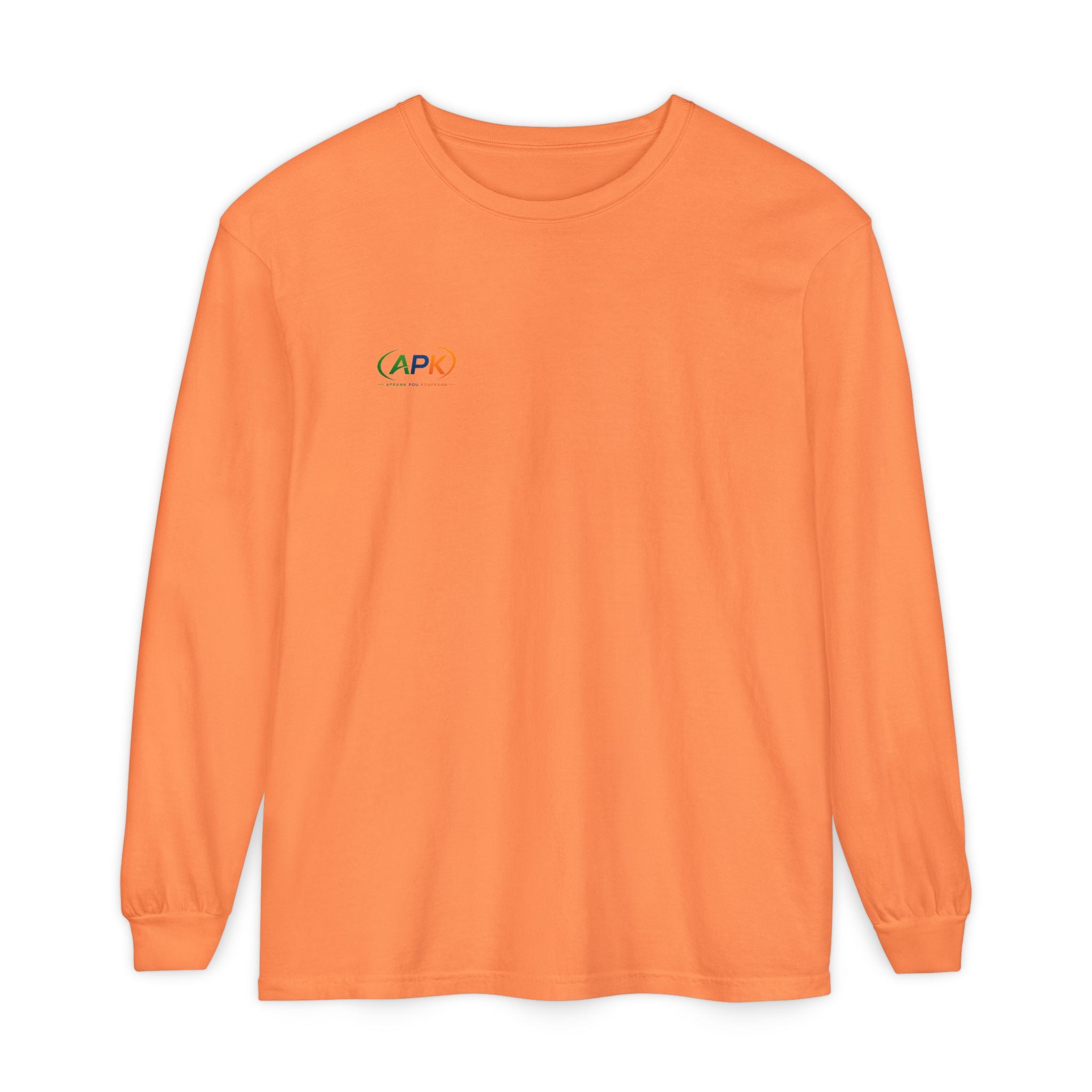 Unisex Garment-dyed Long Sleeve T-Shirt