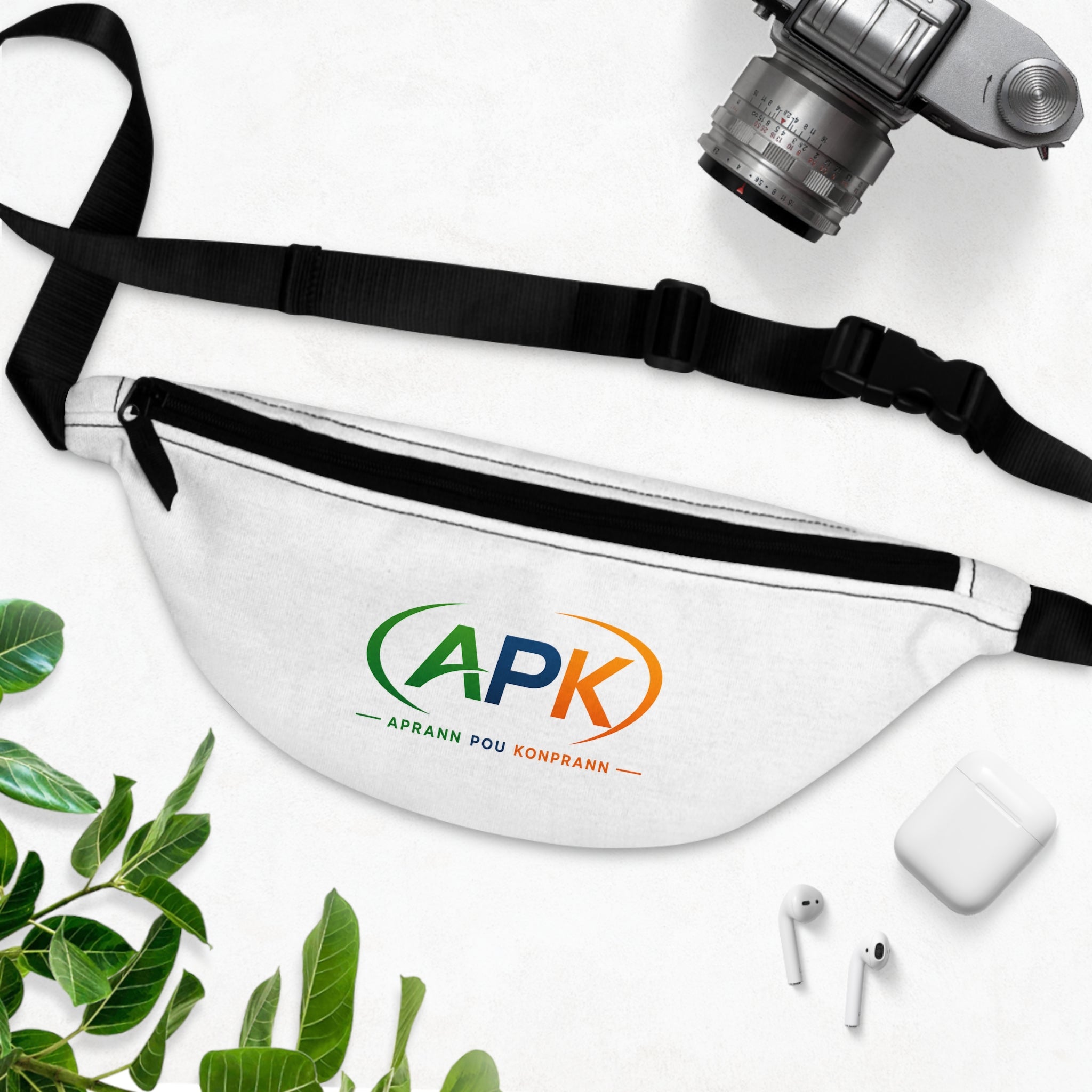 APK Logo Fanny Pack — Hands-Free Travel Waist Bag