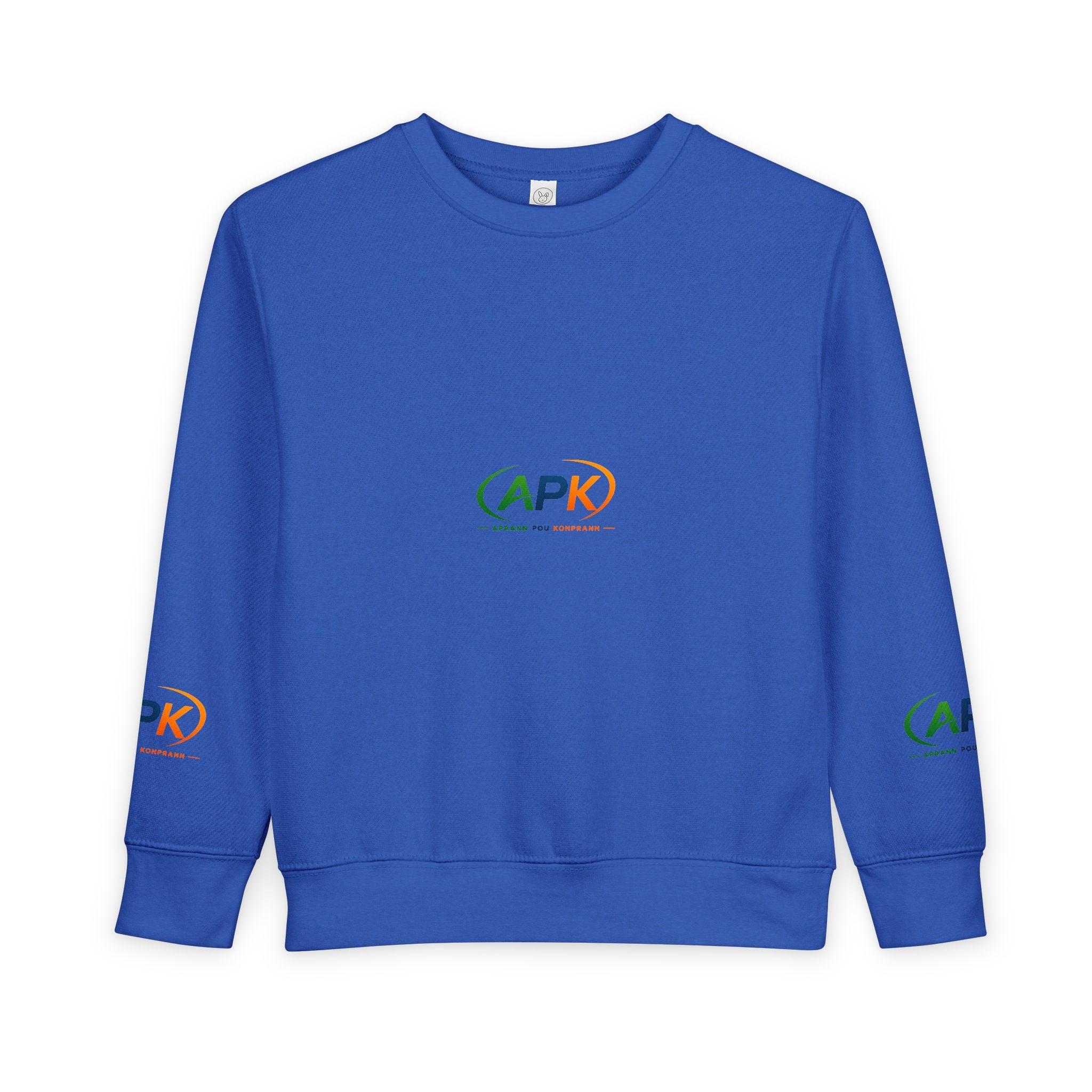 Toddler Sweatshirt — APK Logo Kids Crewneck Sweatshirt