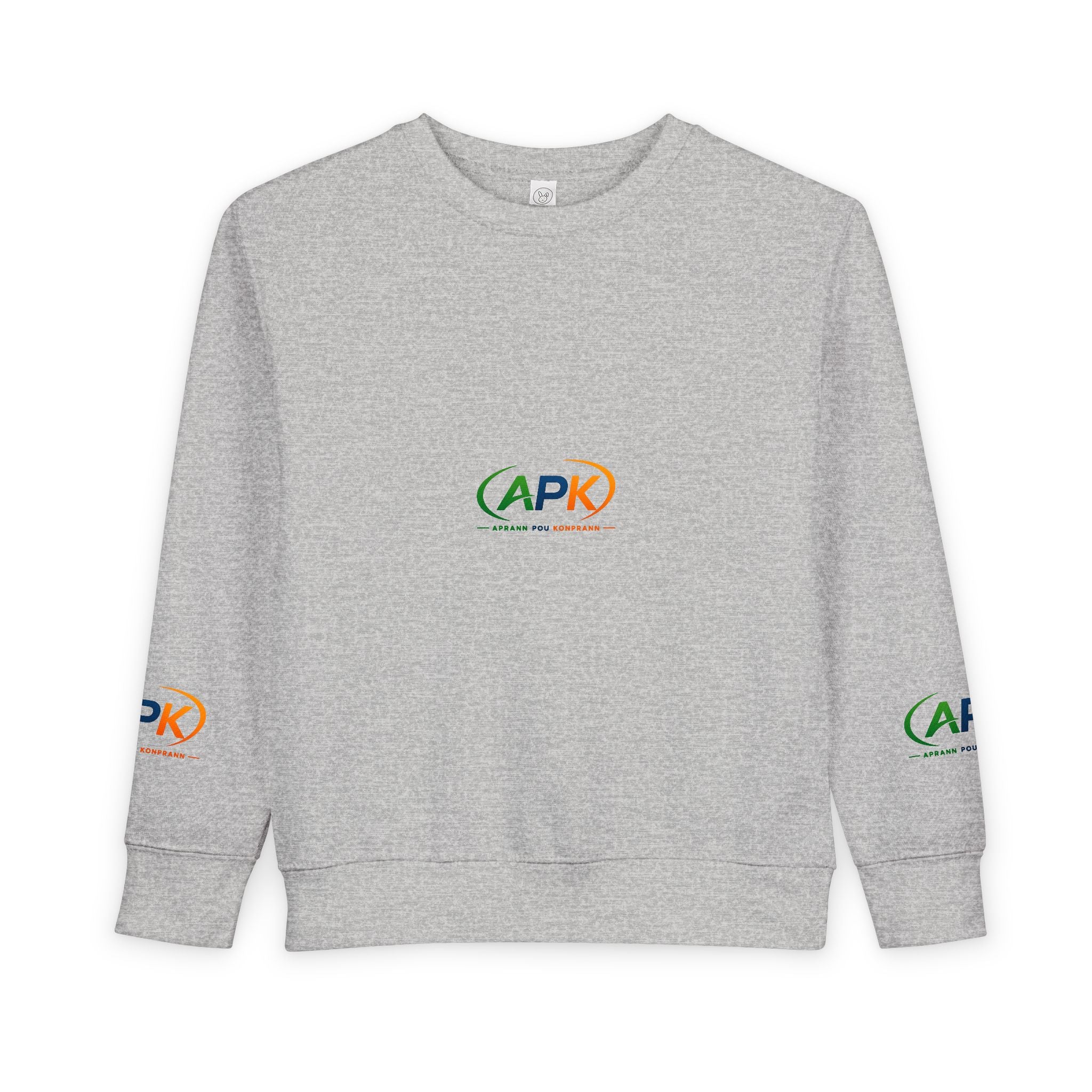 Toddler Sweatshirt — APK Logo Kids Crewneck Sweatshirt