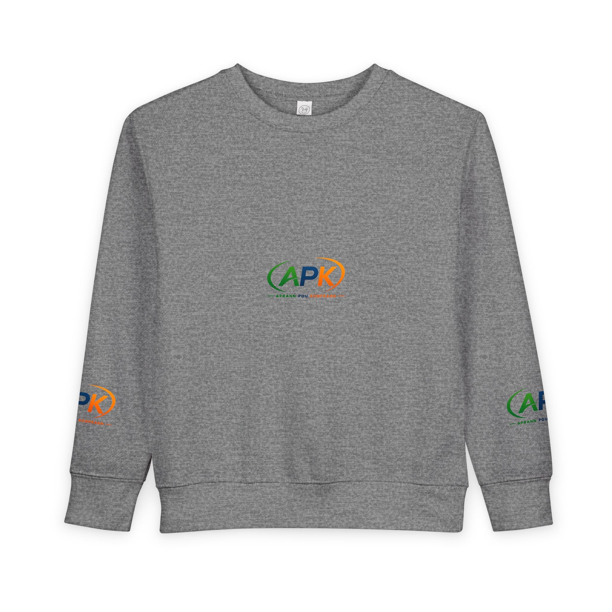 Toddler Sweatshirt — APK Logo Kids Crewneck Sweatshirt