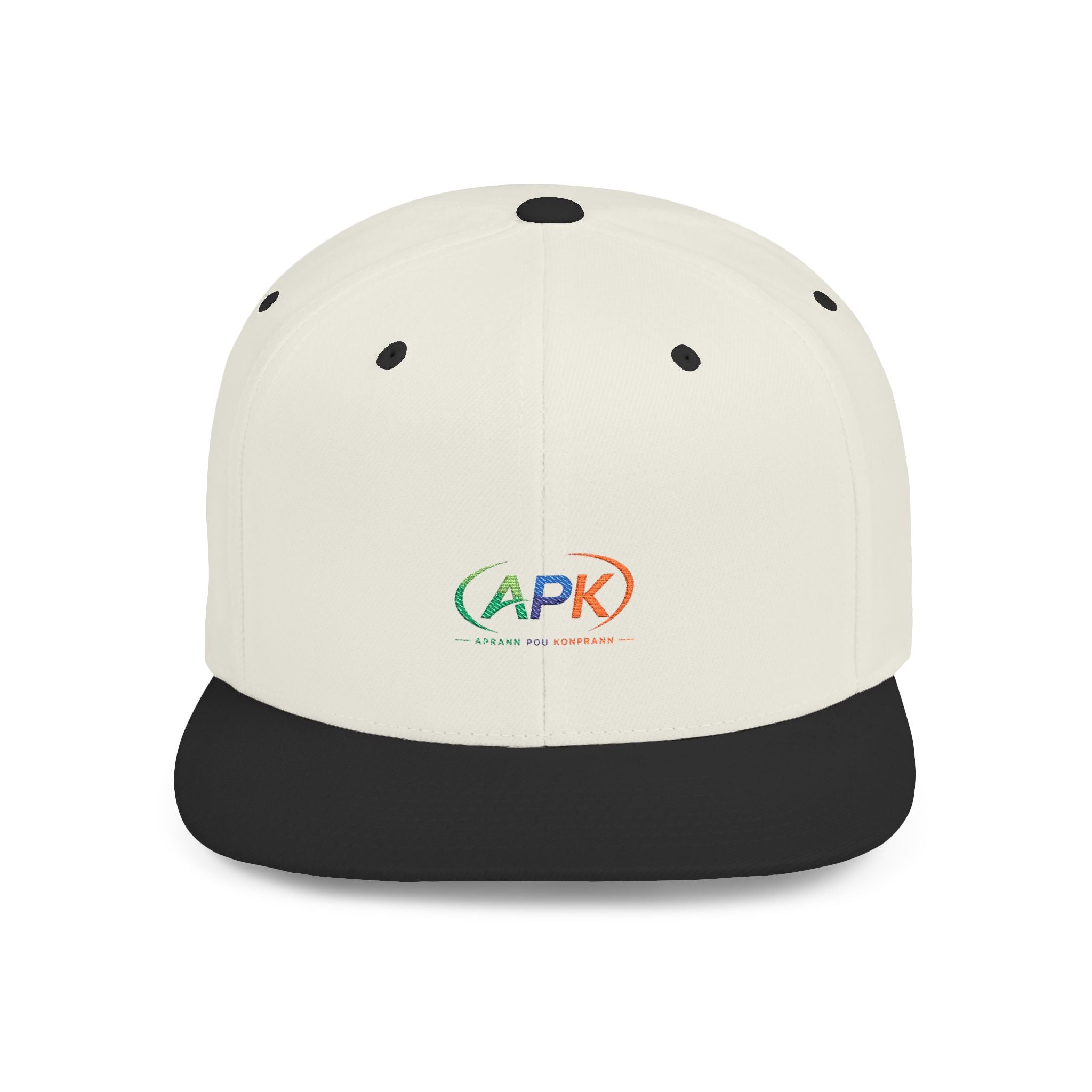 APK Gold Emblem Flat Bill Snapback Hat