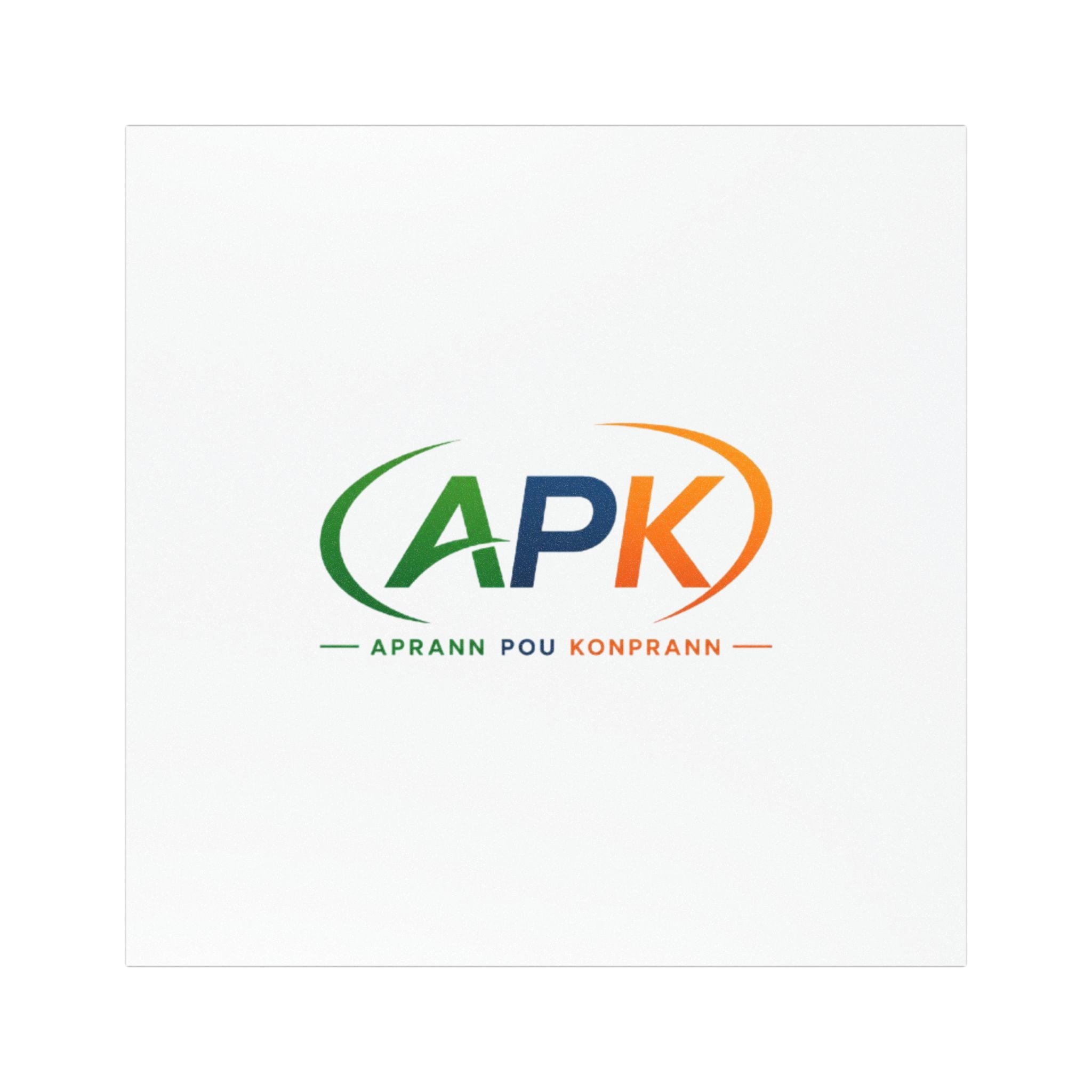 Car Magnet — APK Logo (Aprann Pou Konprann) Promotional Vehicle Magnet
