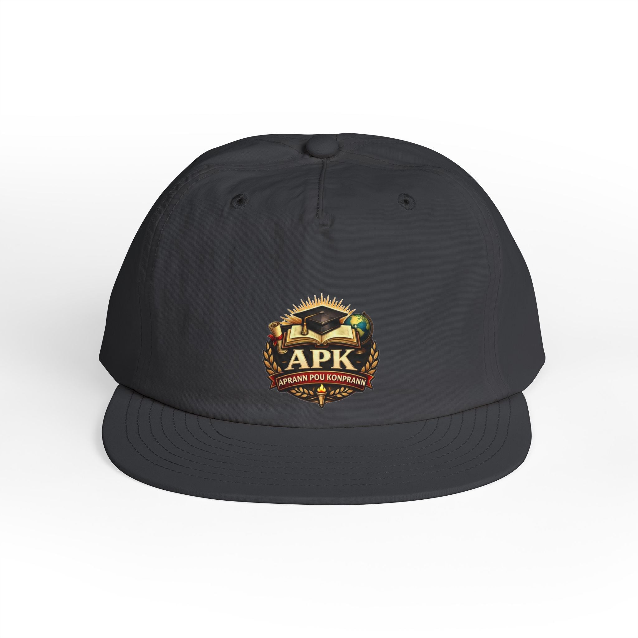 Surf Cap - APK Retro Crest Embroidered Snapback Hat