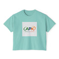 Boxy Tee — APK Logo Graphic Crop T-Shirt