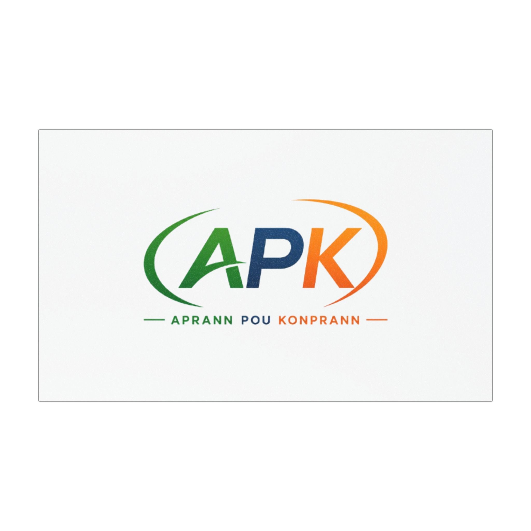Car Magnet — APK Logo (Aprann Pou Konprann) Promotional Vehicle Magnet