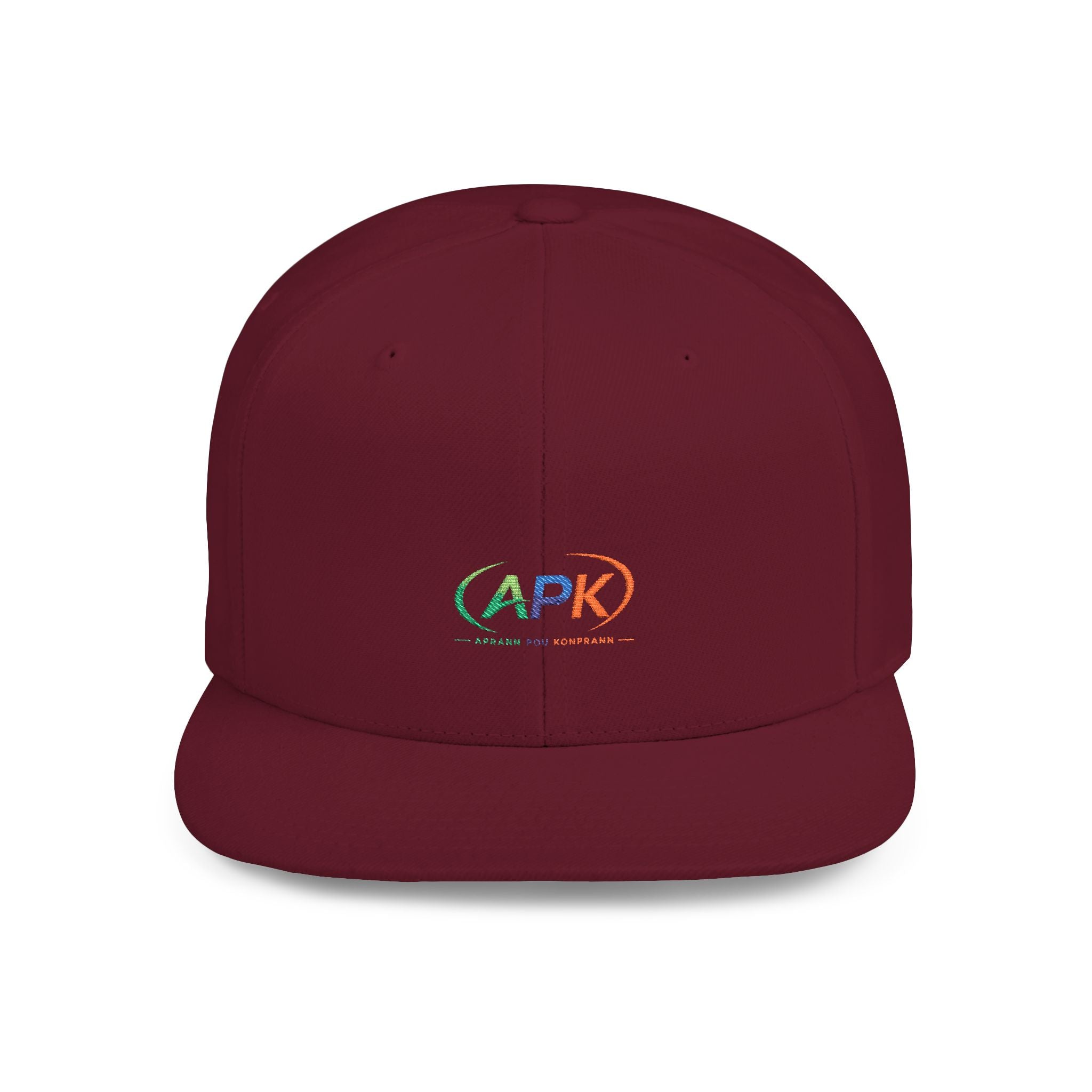 APK Gold Emblem Flat Bill Snapback Hat