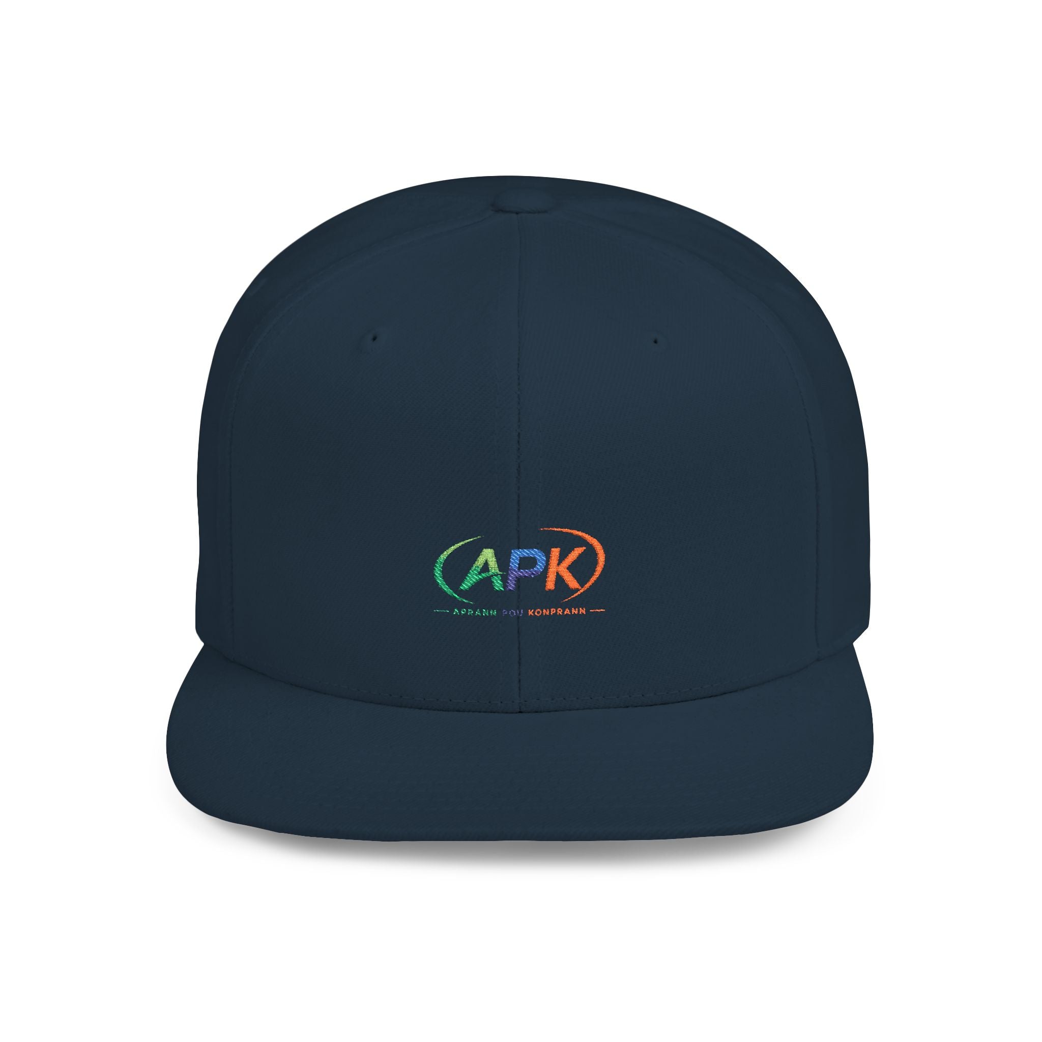 APK Gold Emblem Flat Bill Snapback Hat