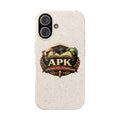 Biodegradable Phone Case — APK Graduation Emblem (Aprann Pou Konprann)