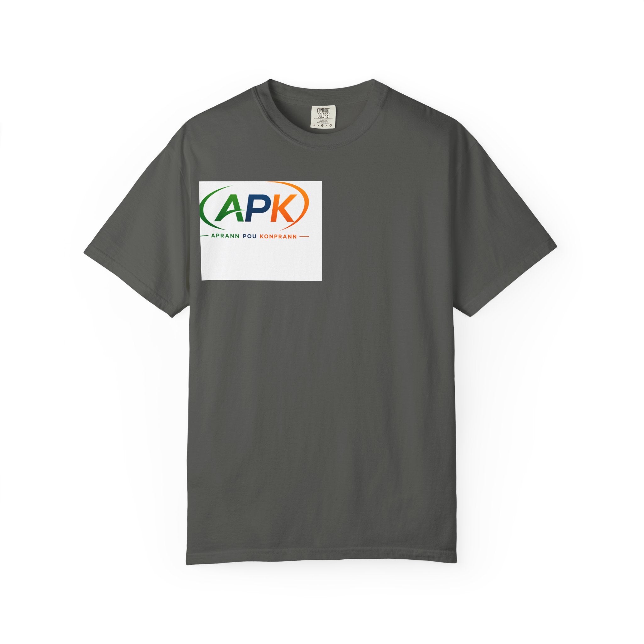 APK Vintage Crest T-Shirt — Small Retro Logo Tee