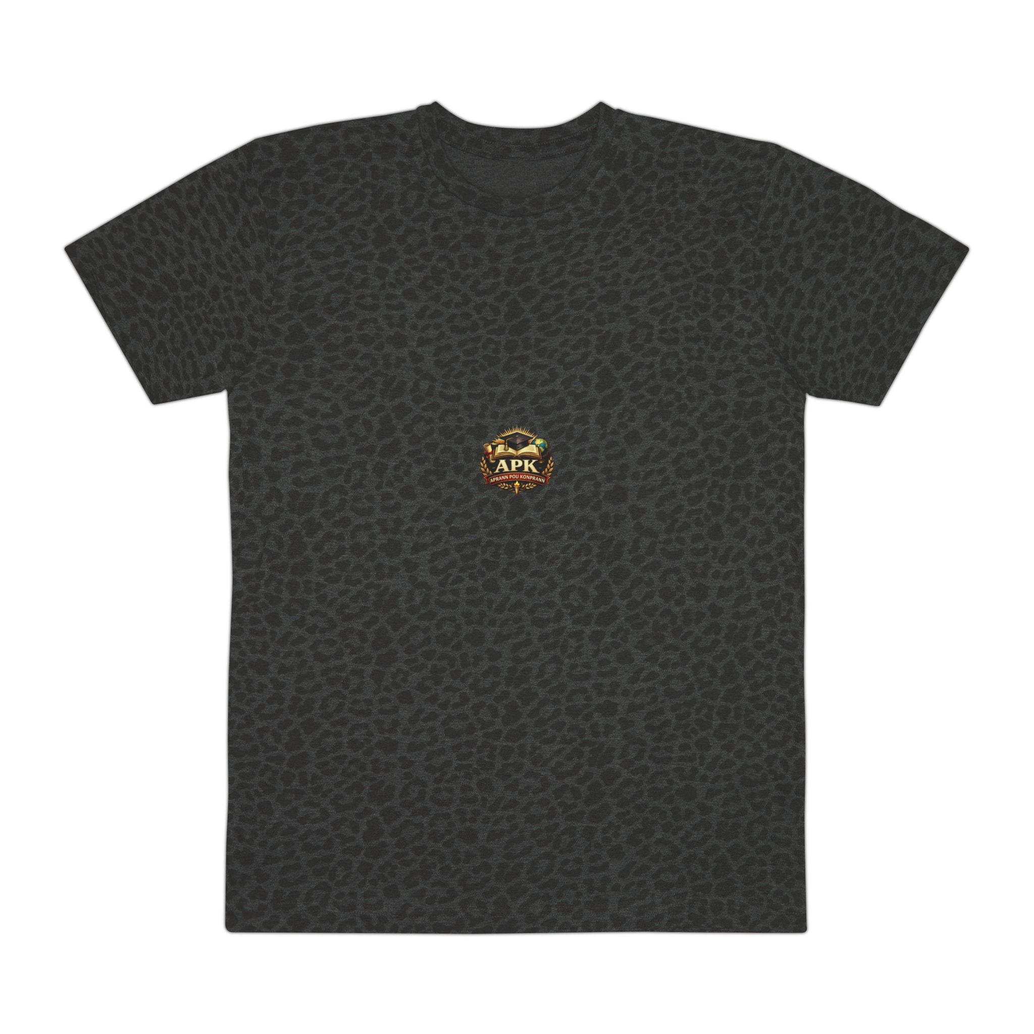 Vintage Lion Crest Tee — Small Front Logo Men's T-Shirt